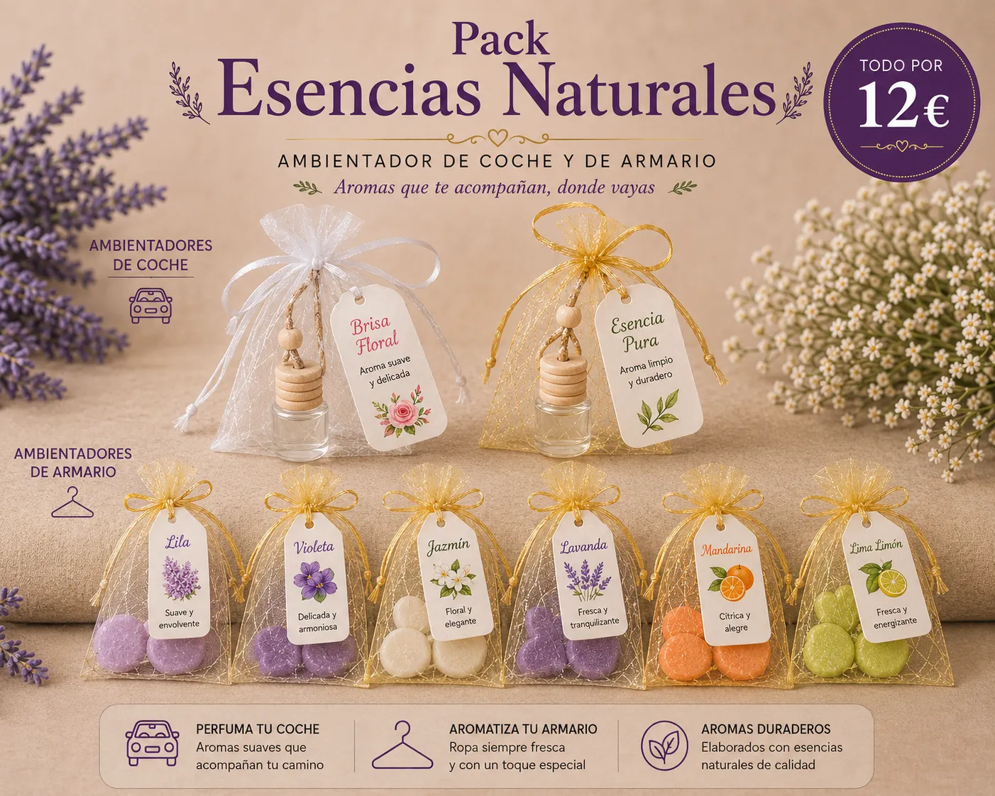 Pack Esencias Naturales