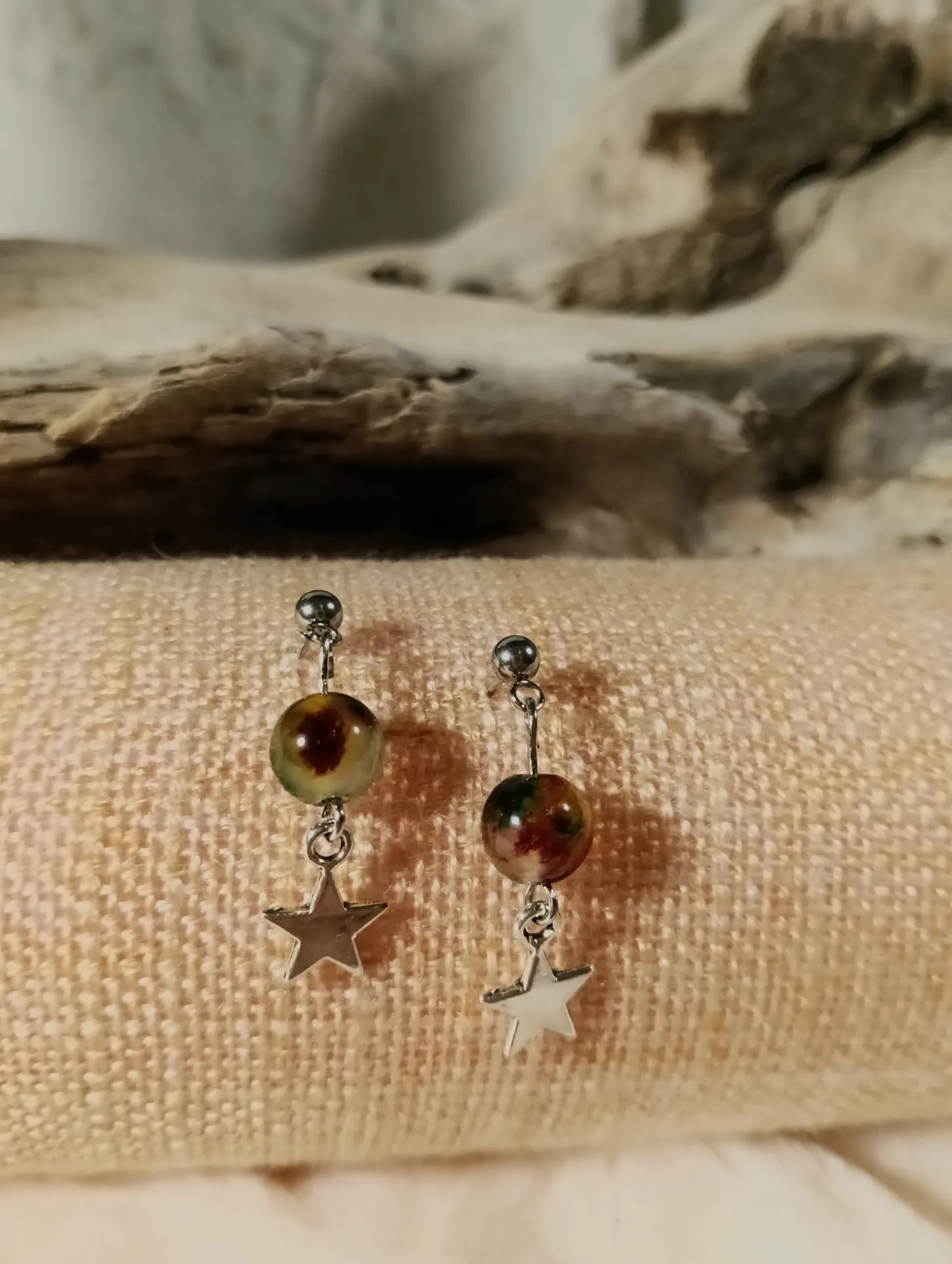 Pendientes turmalina 