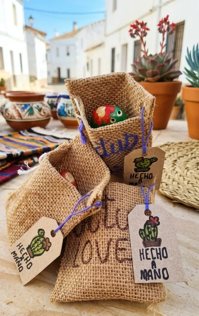 Set de 3 Mini Cactus Imán - Colección "Cactus Love" - Imagen 2