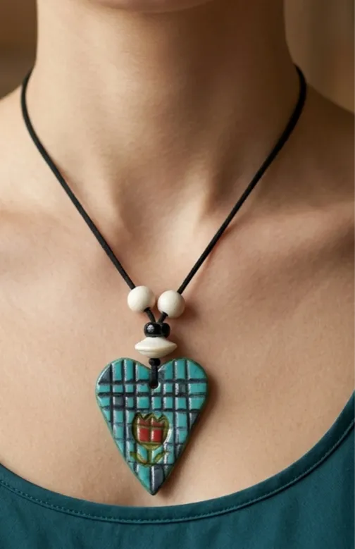 Colección Latidos: Colgantes artesanales - Imagen 4