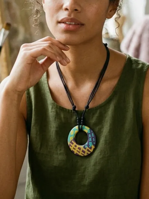 Colgantes Colección "Raíces de Arcilla" - Imagen 3