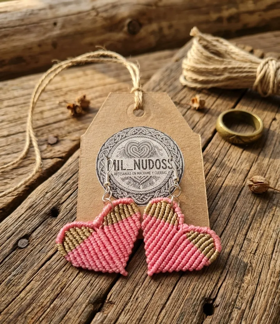 Aretes corazón - Imagen 2