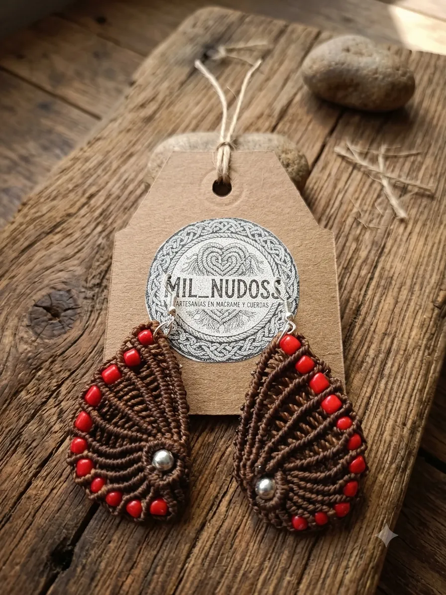 Aretes artesanales