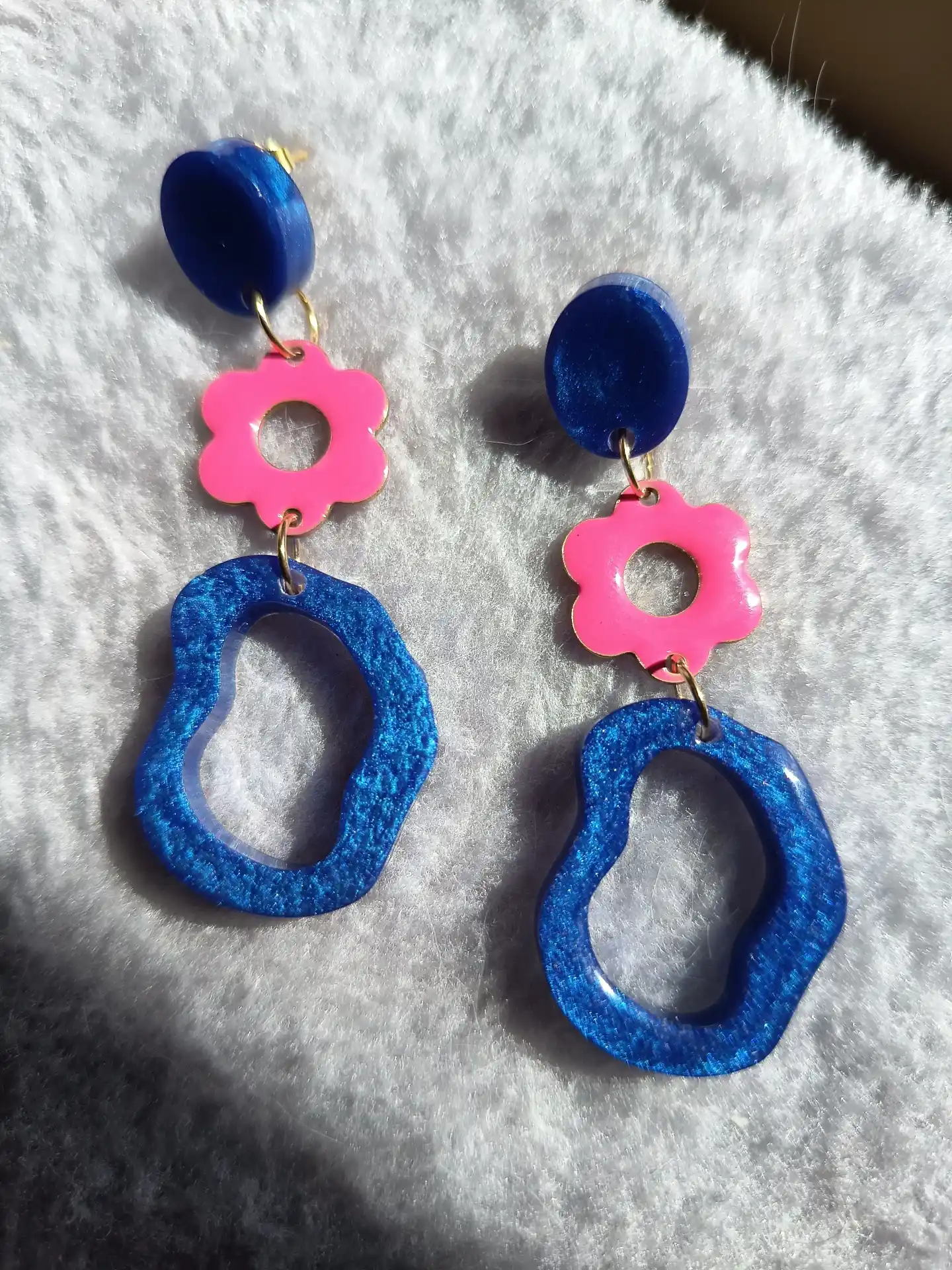 Pendientes resina UV