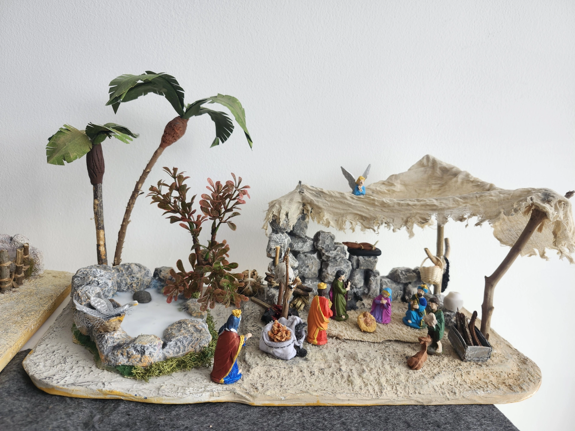 Tienda con luz para nacimiento de 6 cm. - Imagen 2