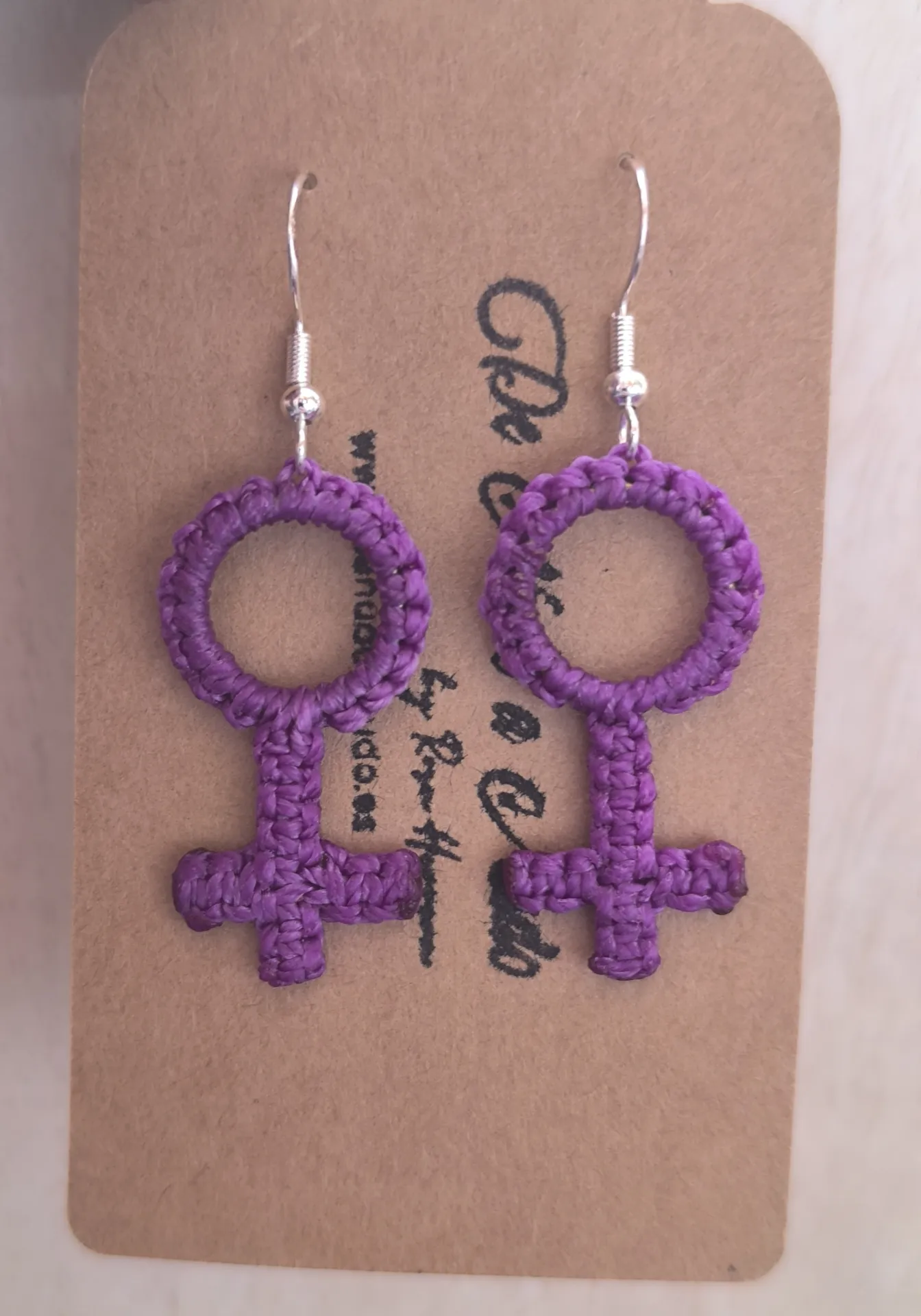 Pendientes símbolo Venus