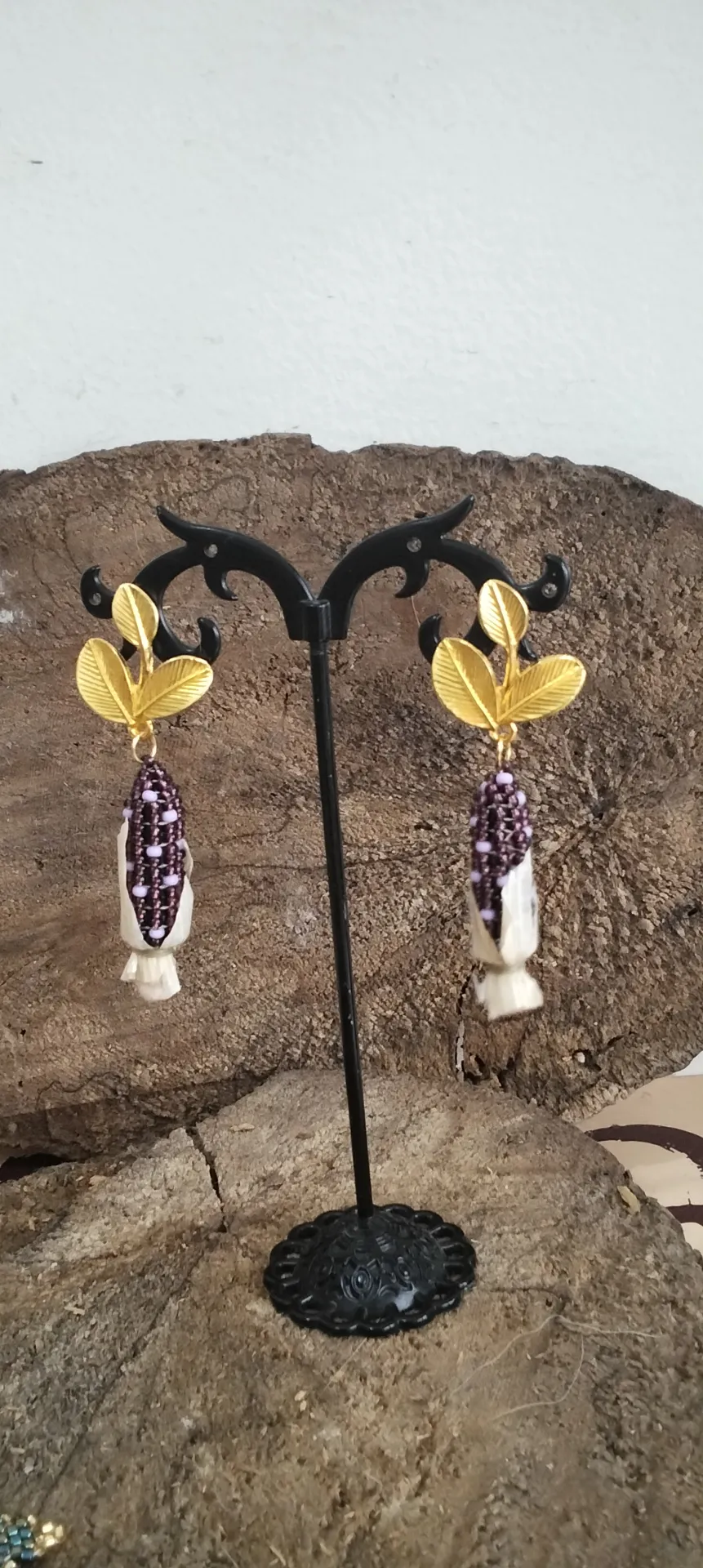 Pendientes Mazorcas Nativas - Imagen 2