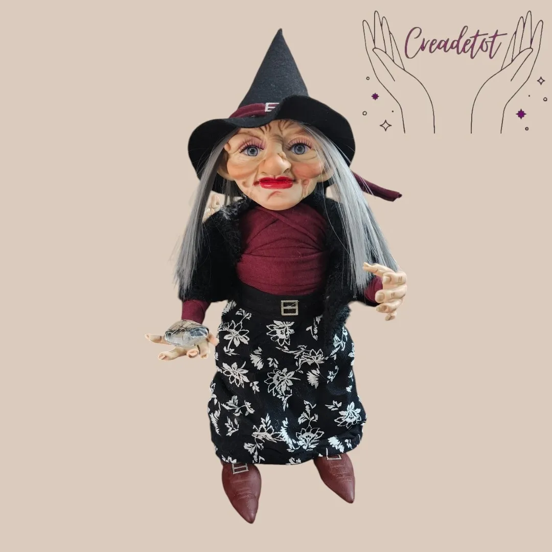 Bruja articulada de la suerte