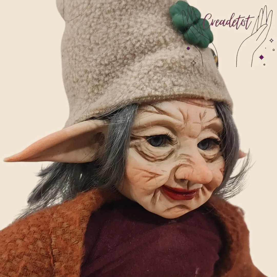 Duende anciana de la abundancia articulada - Imagen 4