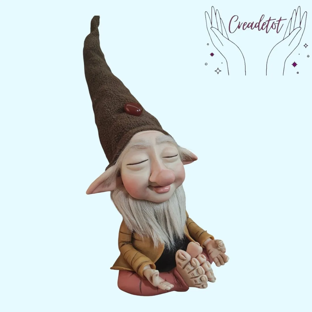 Duende protector meditador - Imagen 2