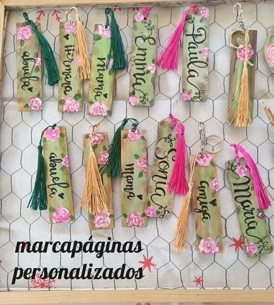 Marcapáginas personalizados
