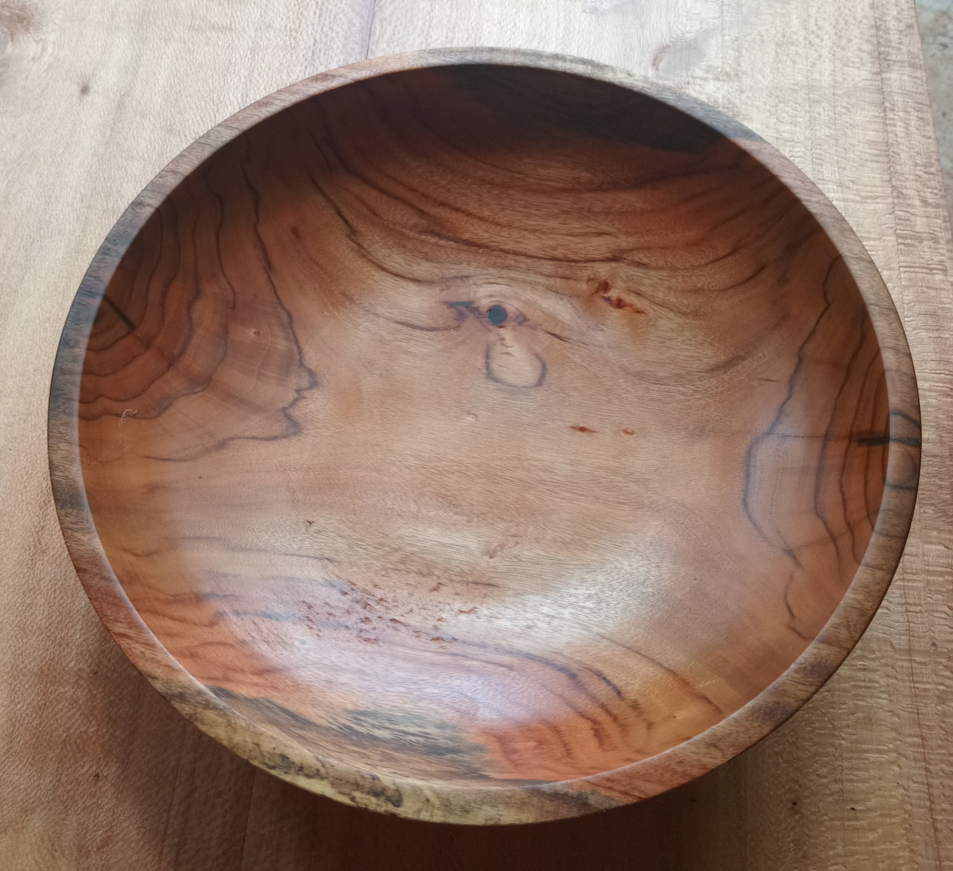 Cuenco en madera de urunday