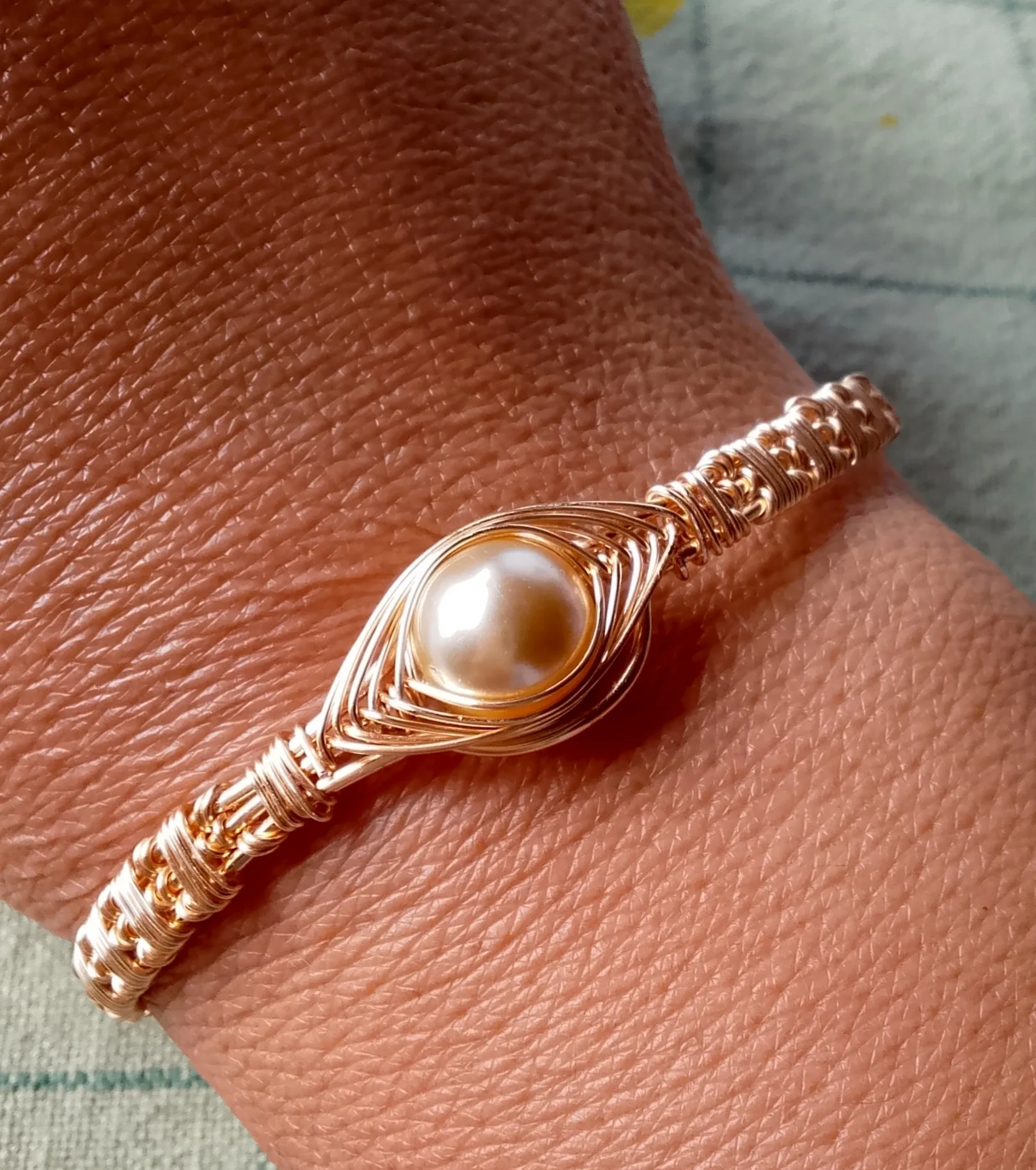 Pulsera Perla Nacar