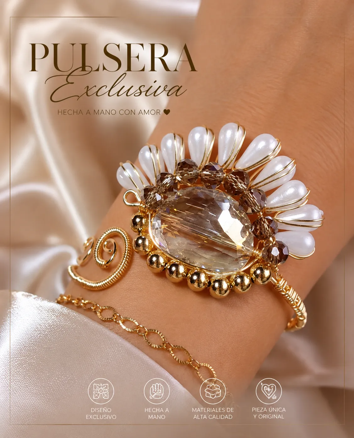 Pulsera Majestad Floral