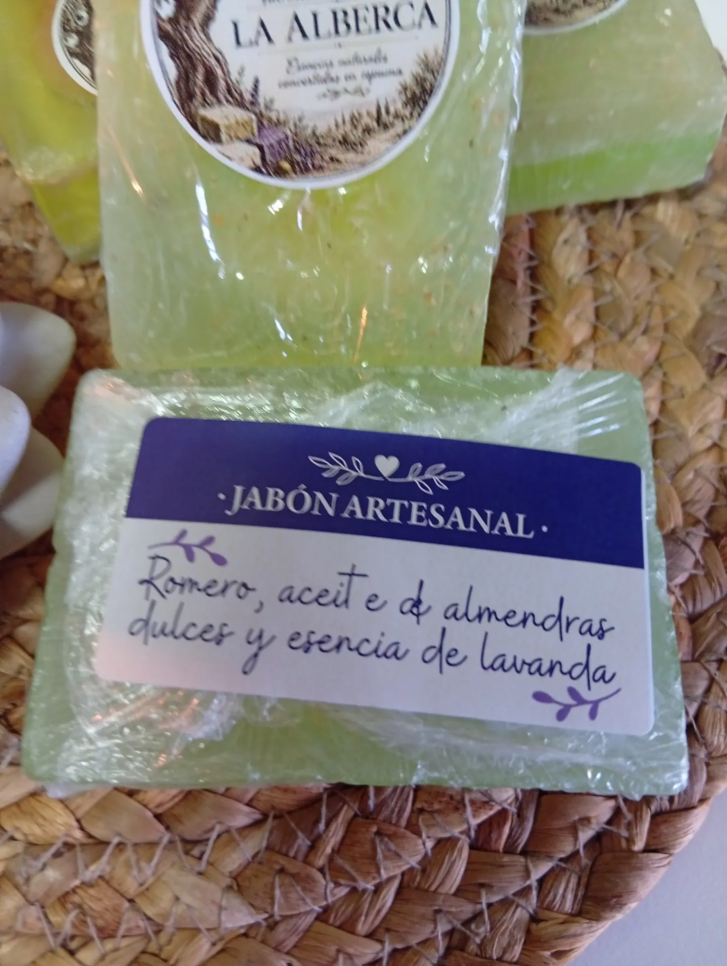 Jabón de Romero y esencia natural de Lavanda - Imagen 3