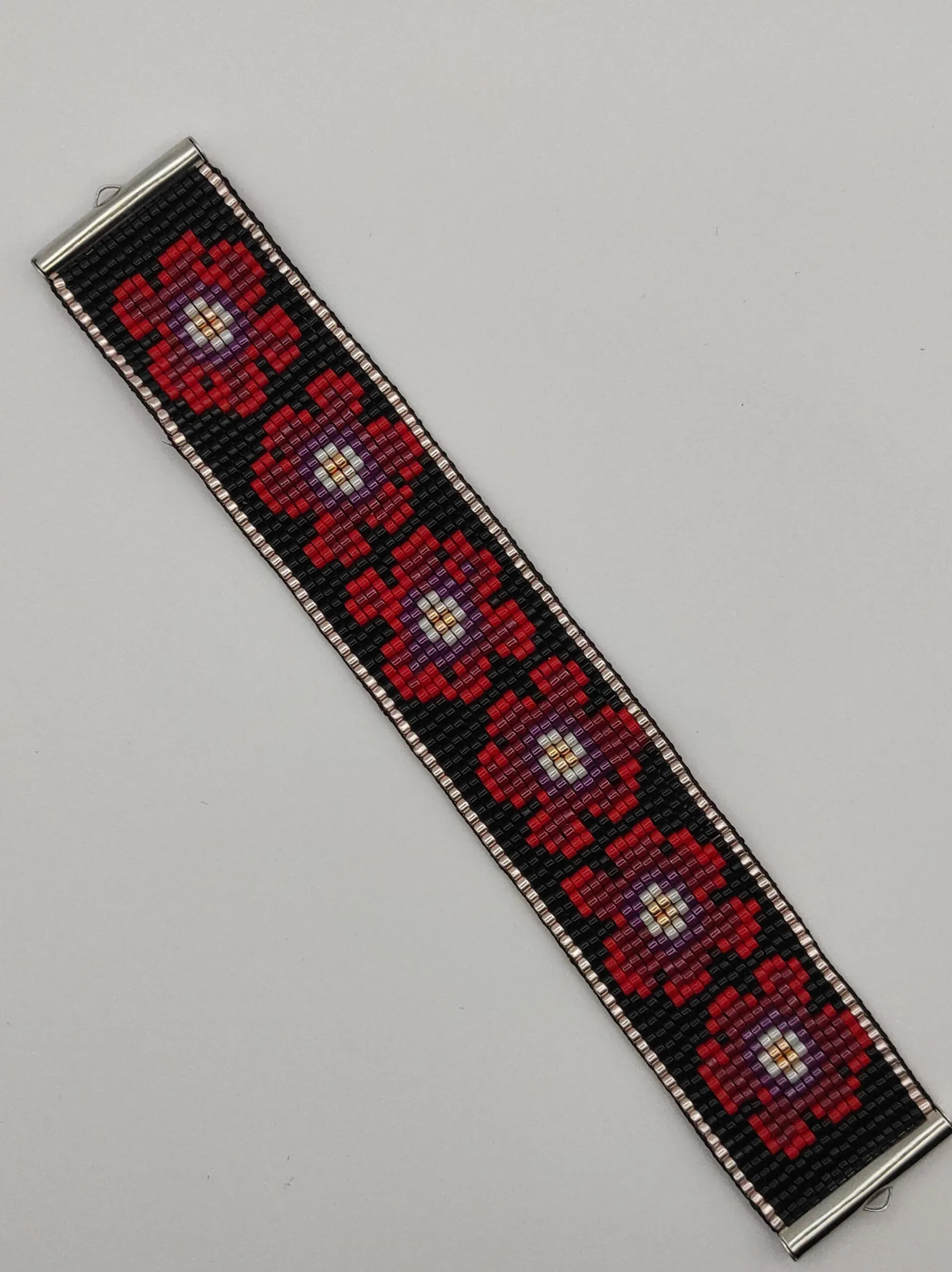 Pulsera con flores - Imagen 2
