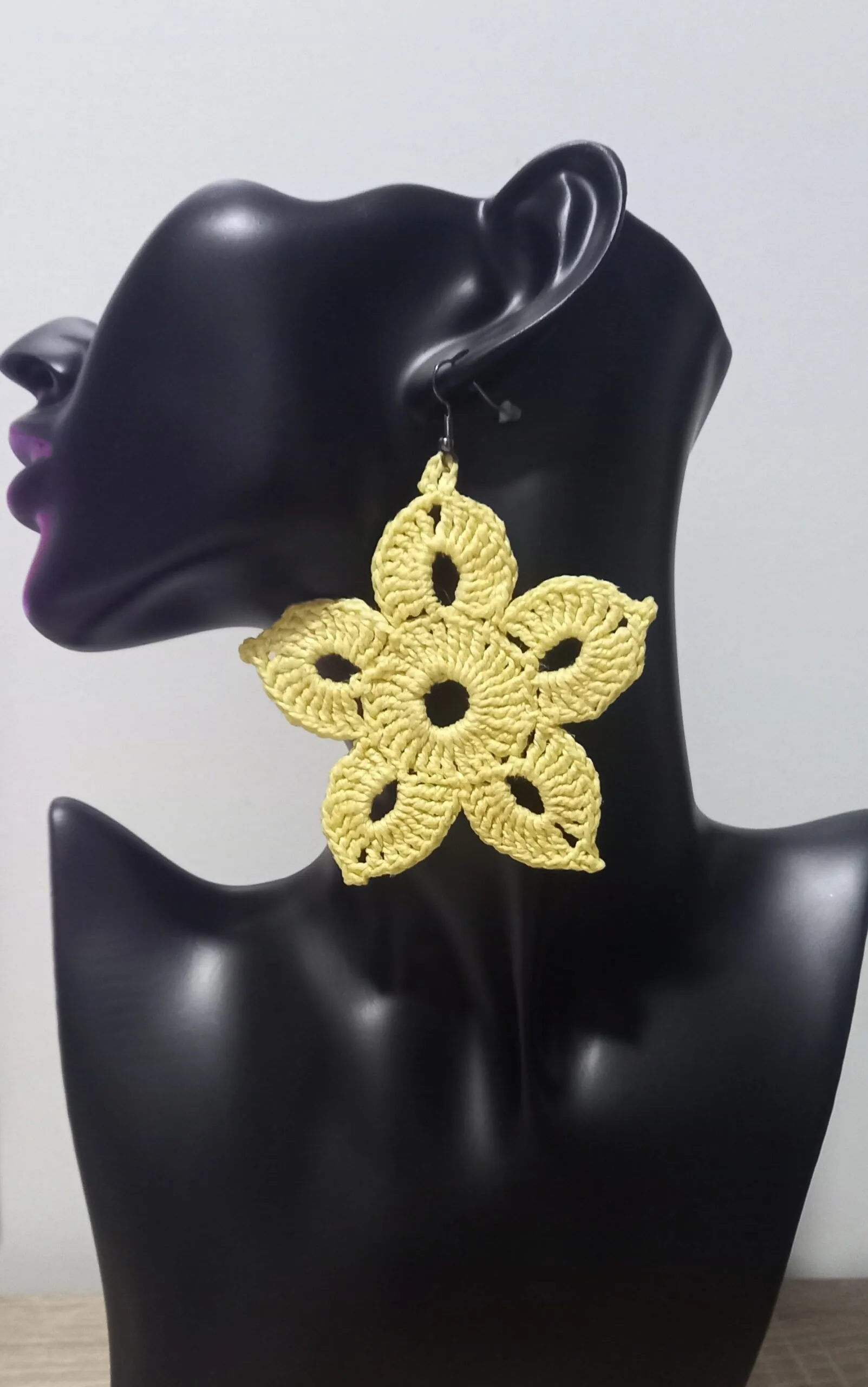 Pendientes flor