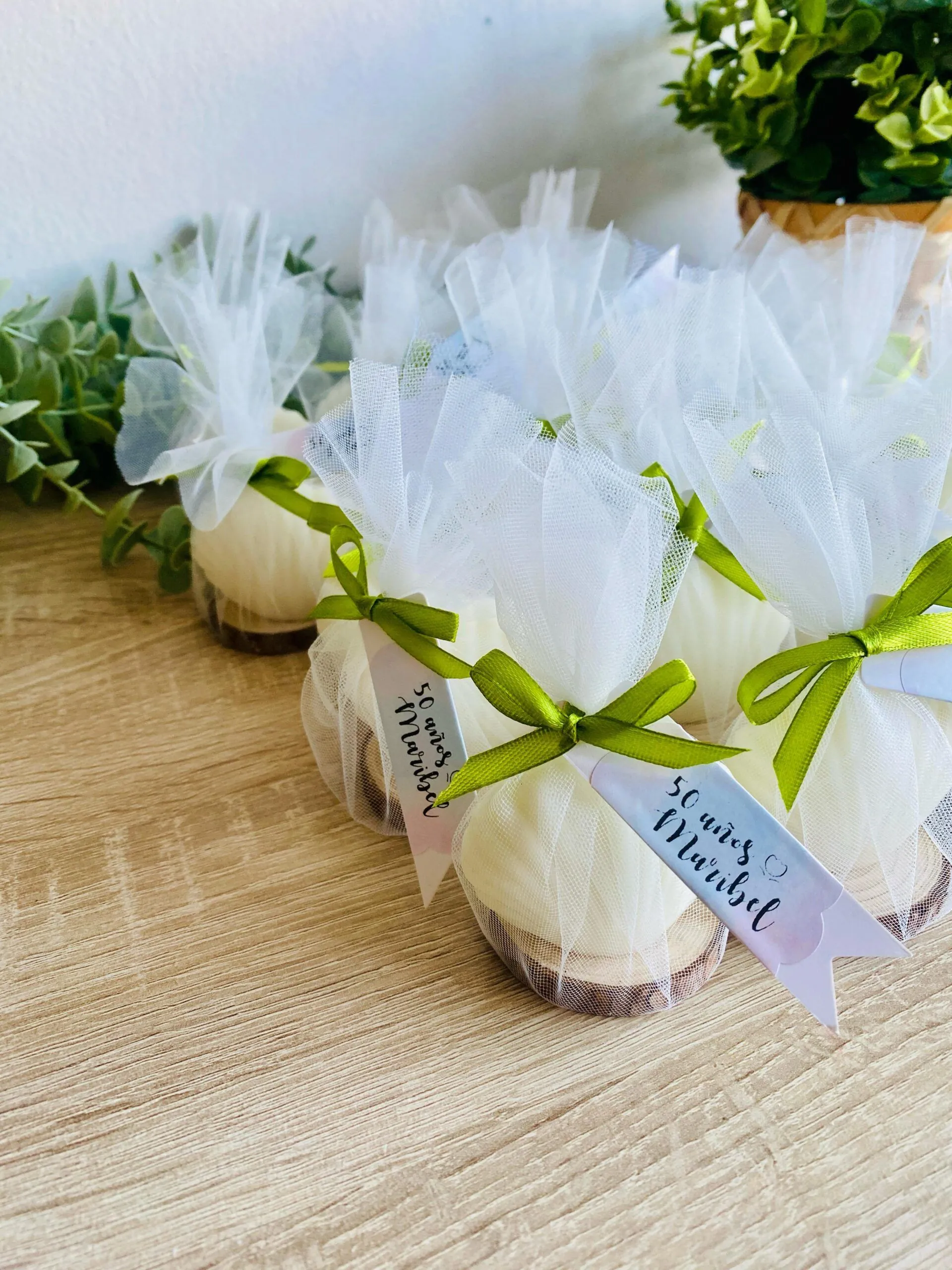 Conchas vela detalle personalizado