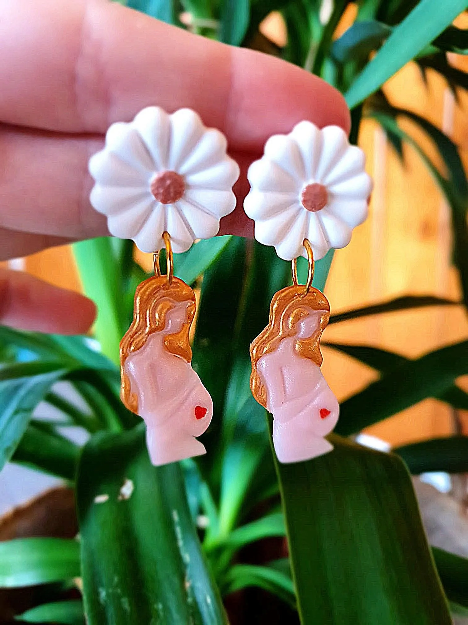 Pendientes Mamá corazón
