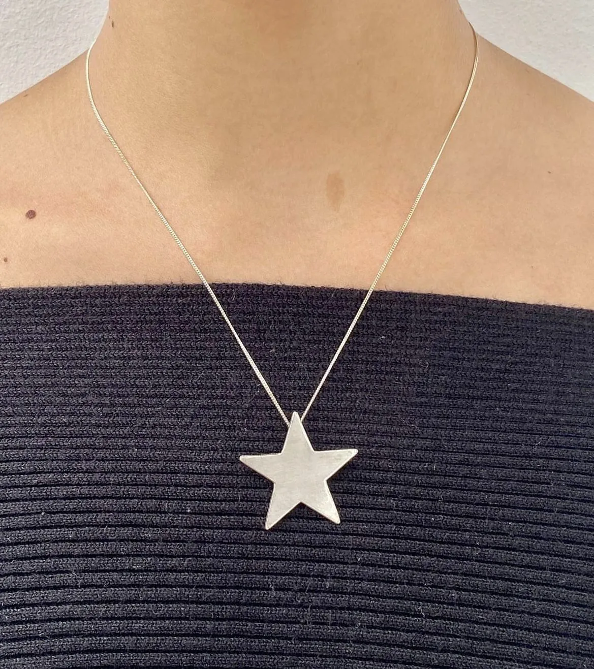Collar de plata hecho a mano