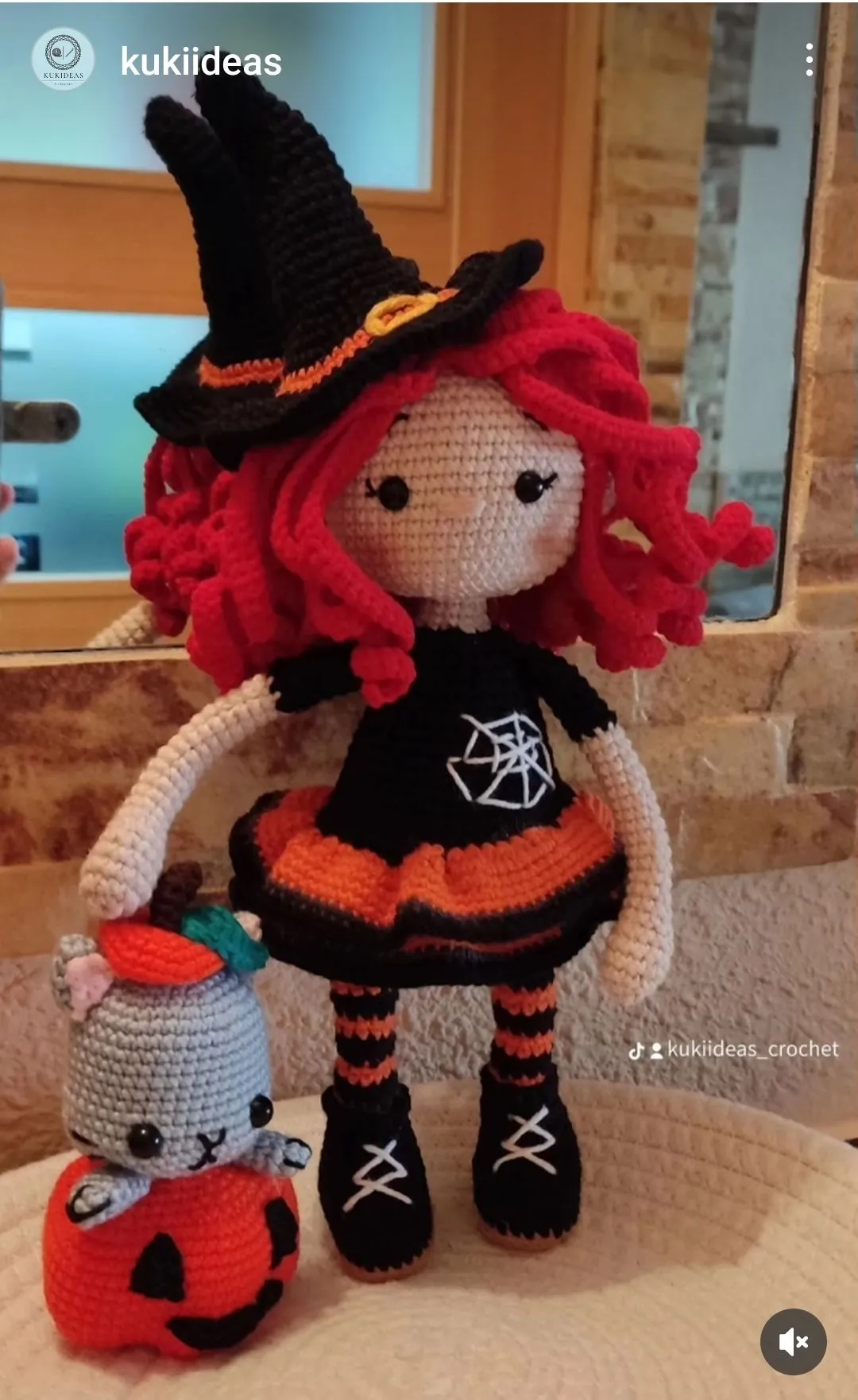 Amigurumi Bruja