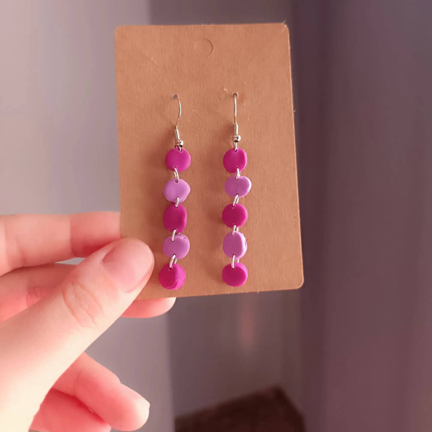 Pendientes "perlita"