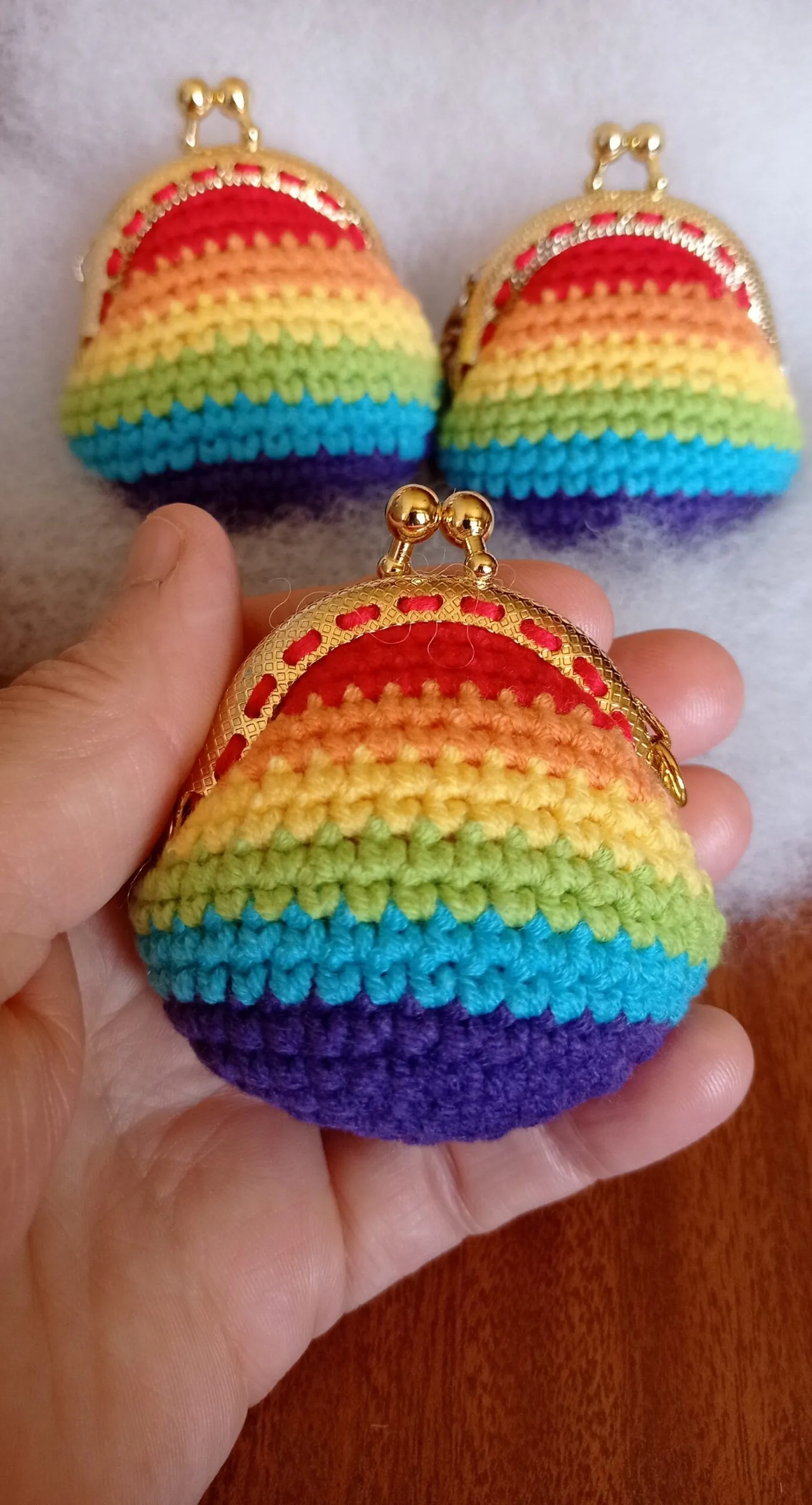 Monedero de crochet
