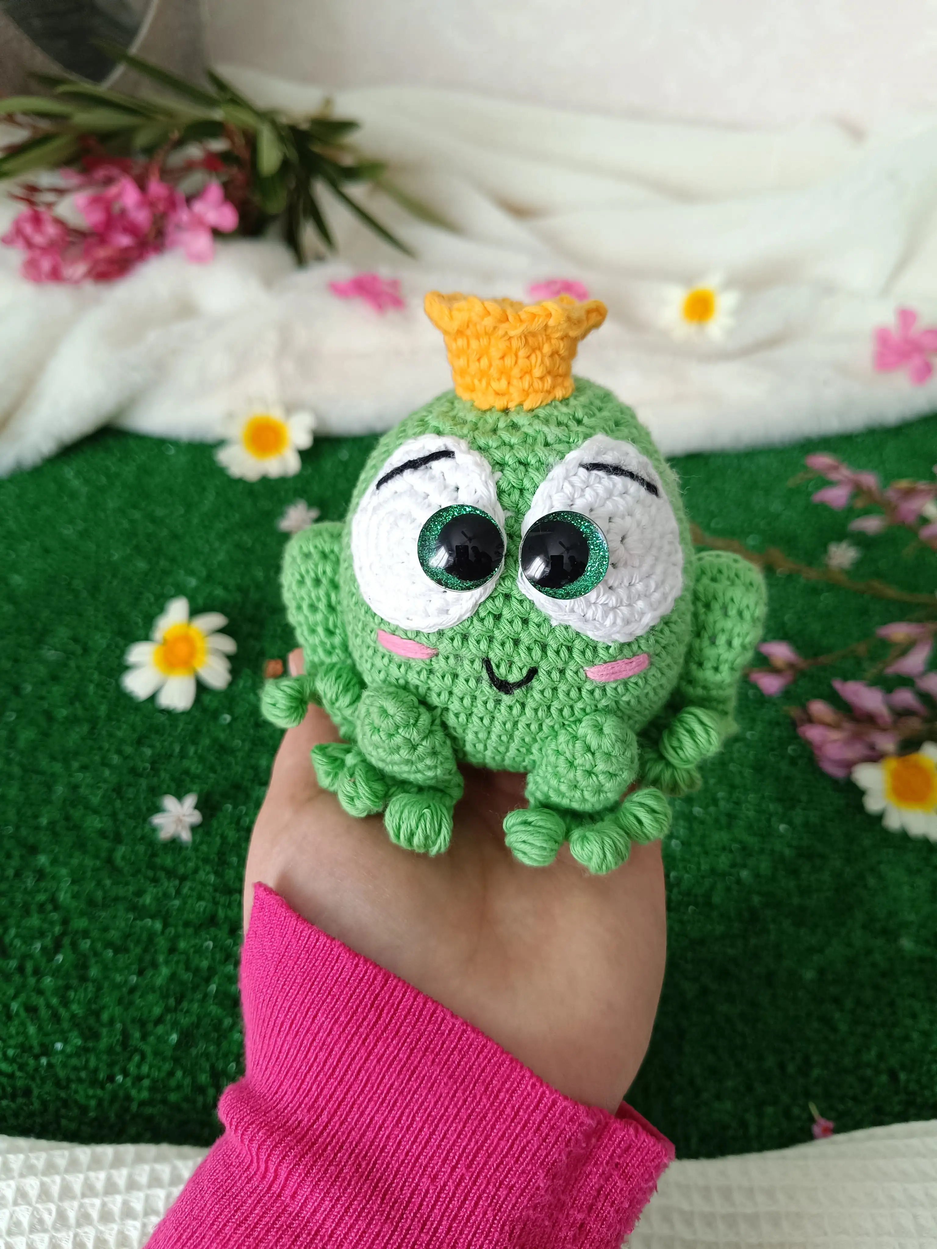 Ranita crochet - Imagen 2