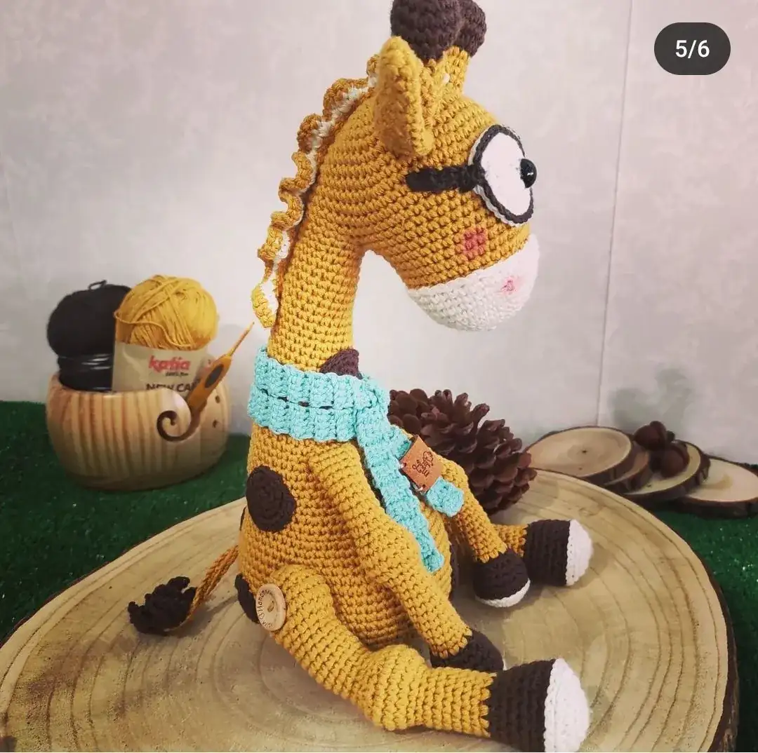 Jirafa crochet  - Imagen 3