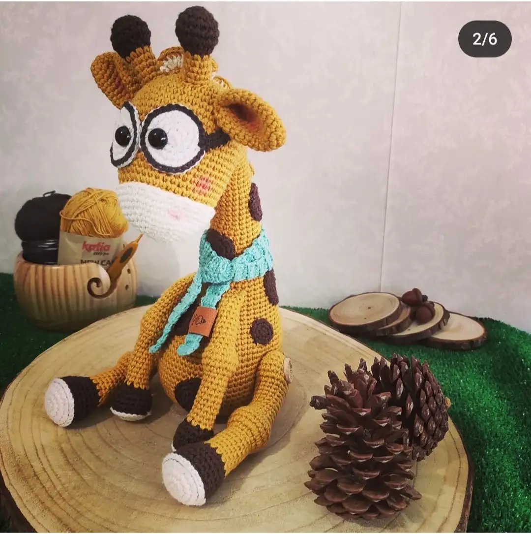 Jirafa crochet  - Imagen 5