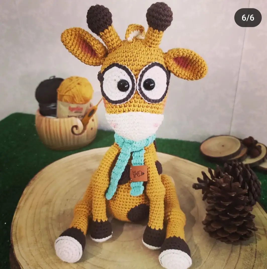 Jirafa crochet  - Imagen 2