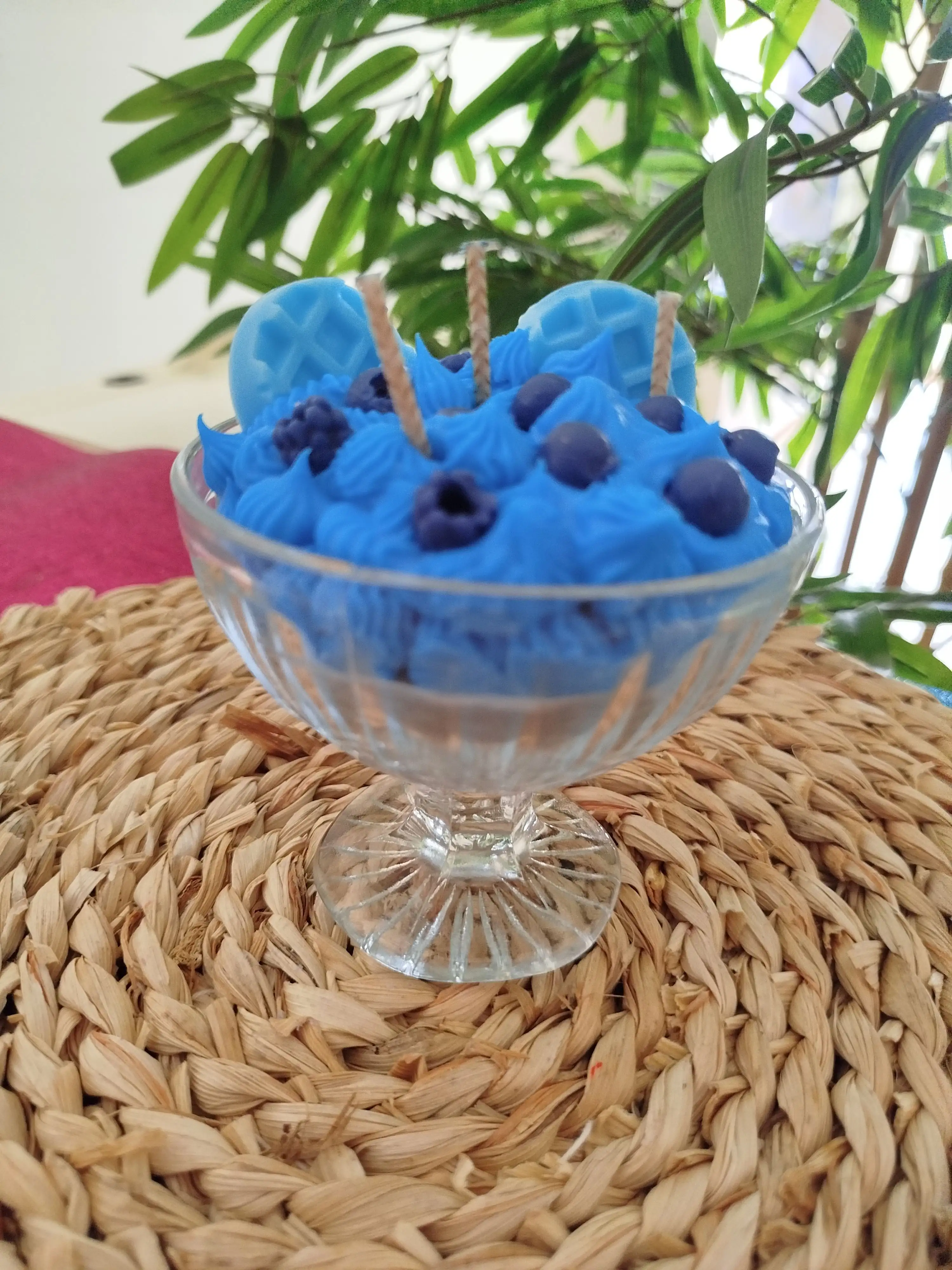 Copa helado aroma a Mora