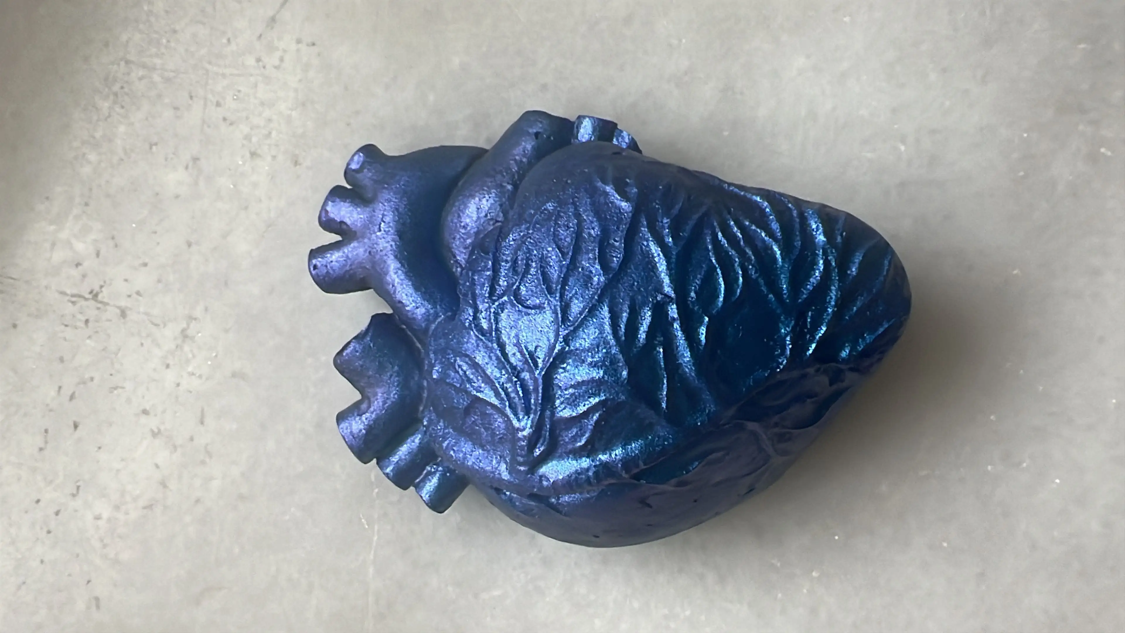 Corazón azul