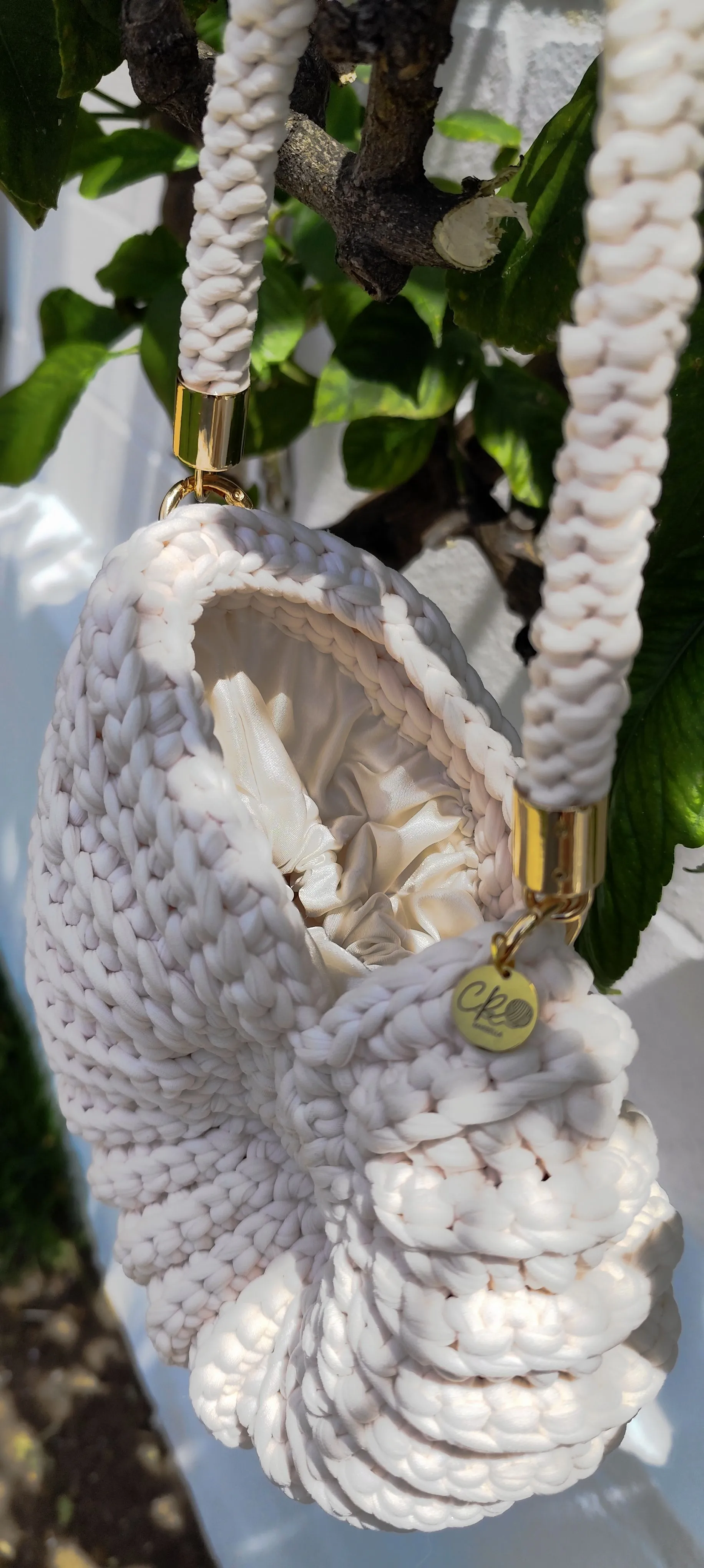 Bolso Crochet Caracola - Imagen 3