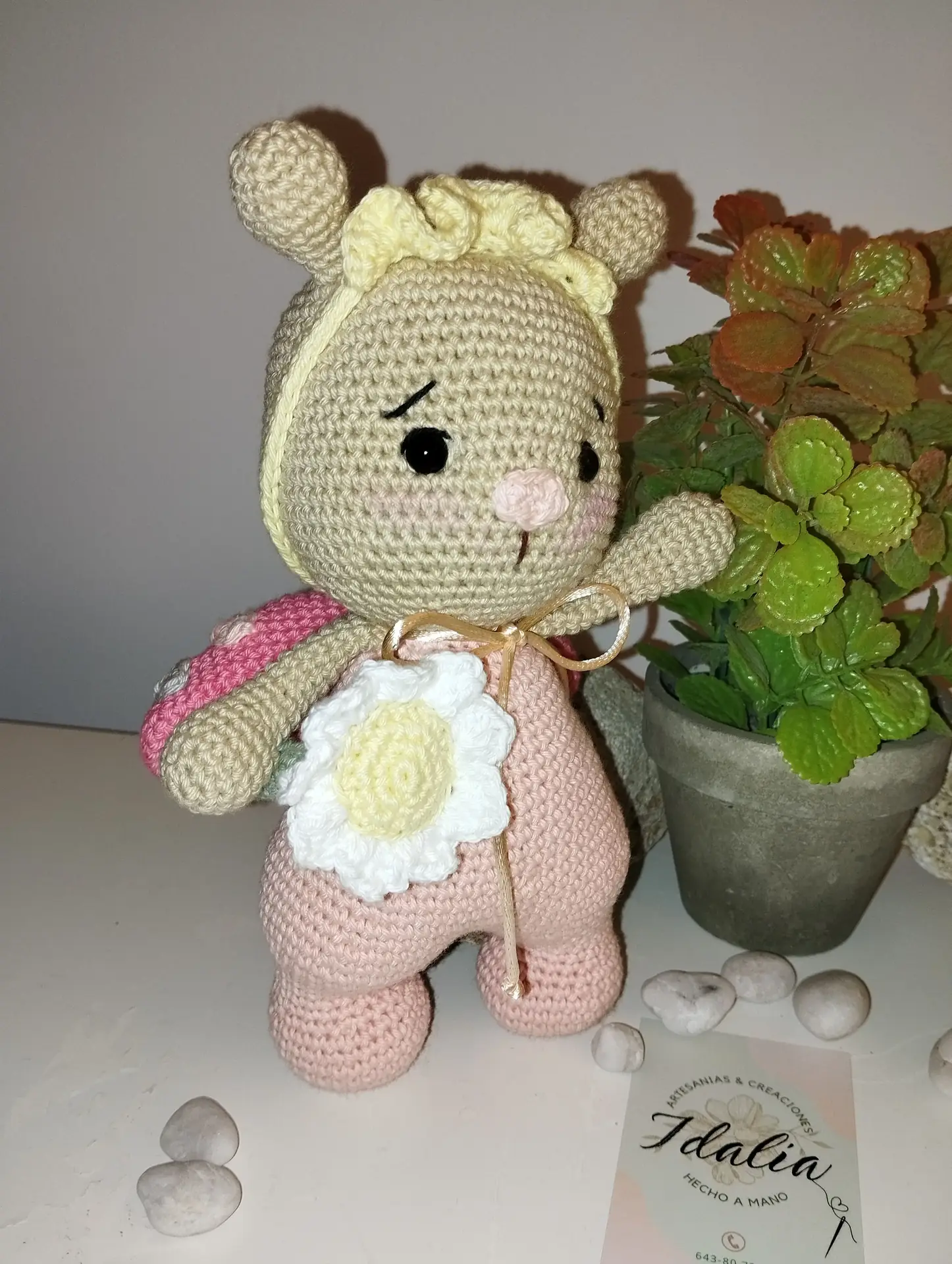 Amigurumi Cleo la mariquita y Bumble la abejita - Imagen 4