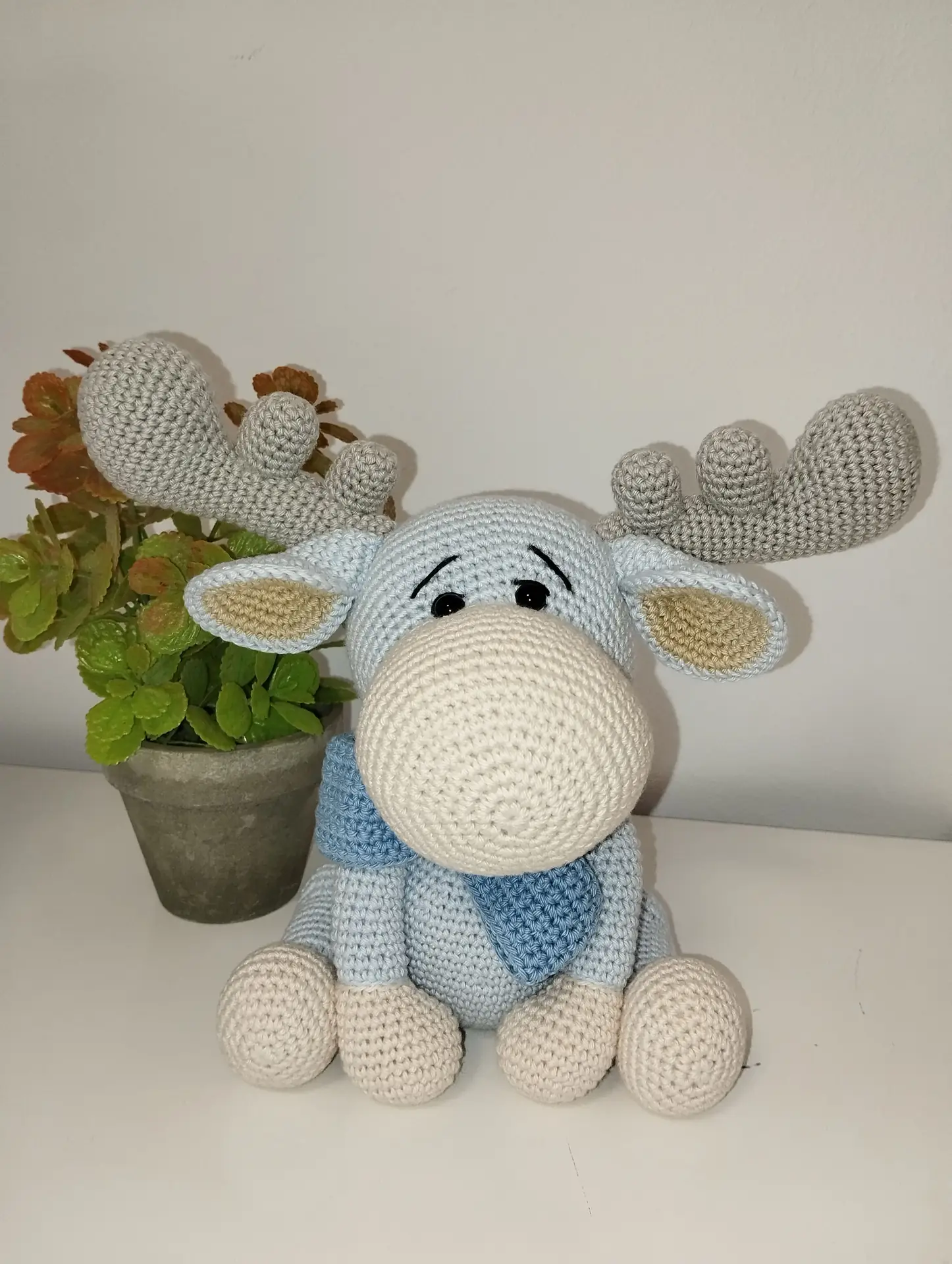 Alce amigurumi