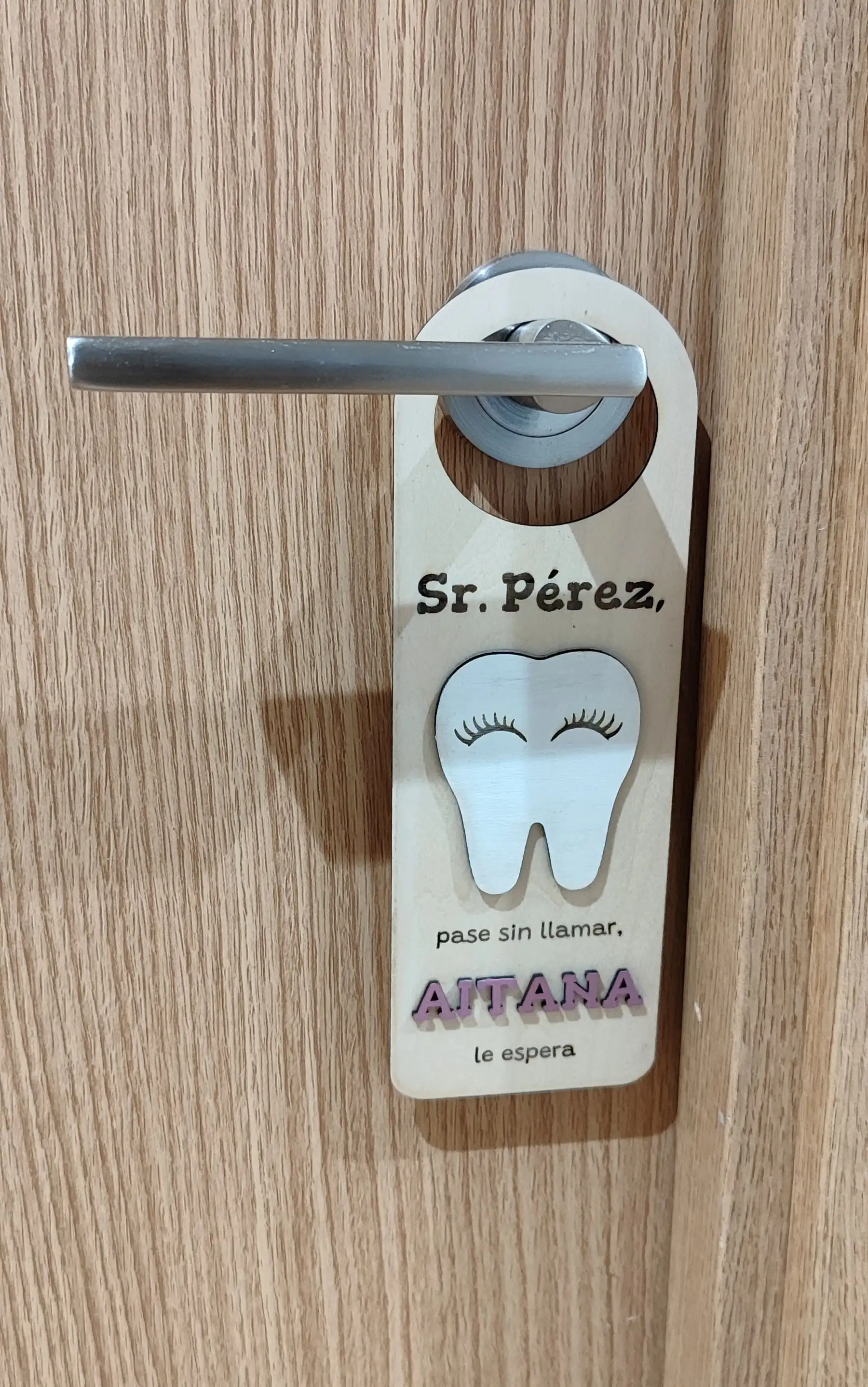 Placa Sr. PÉREZ