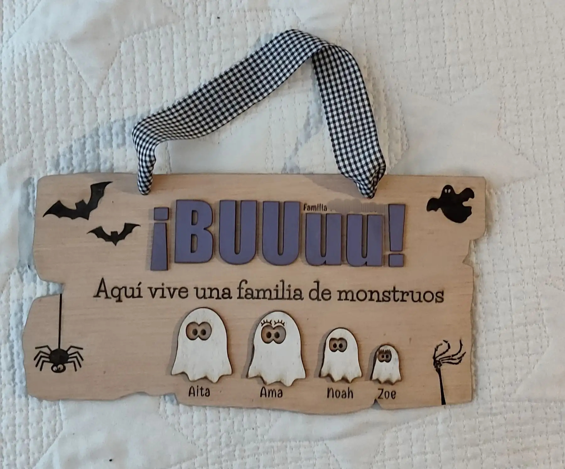 Placa Halloween 2