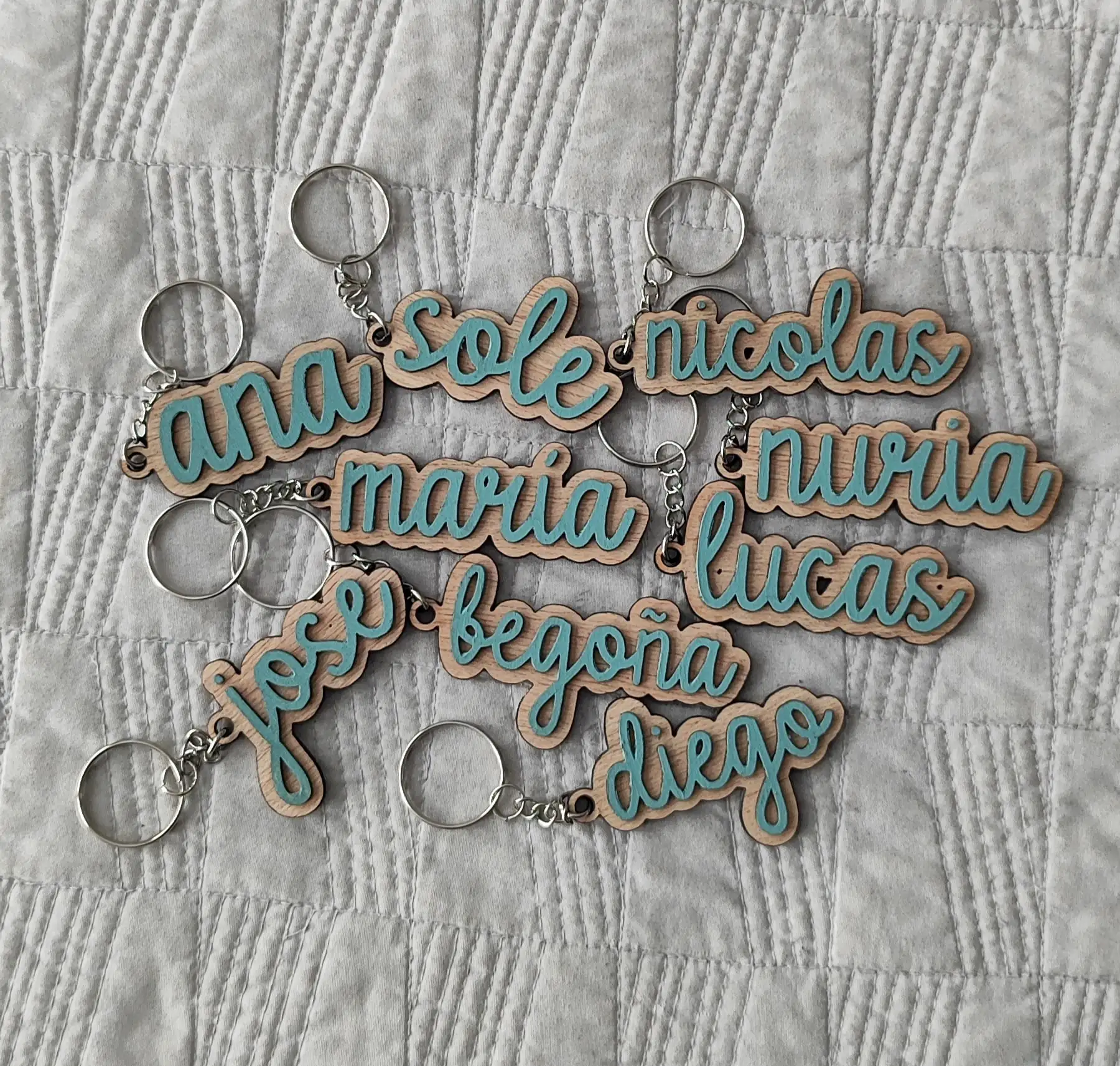 Llaveros / marcasitios con mombre - Imagen 2