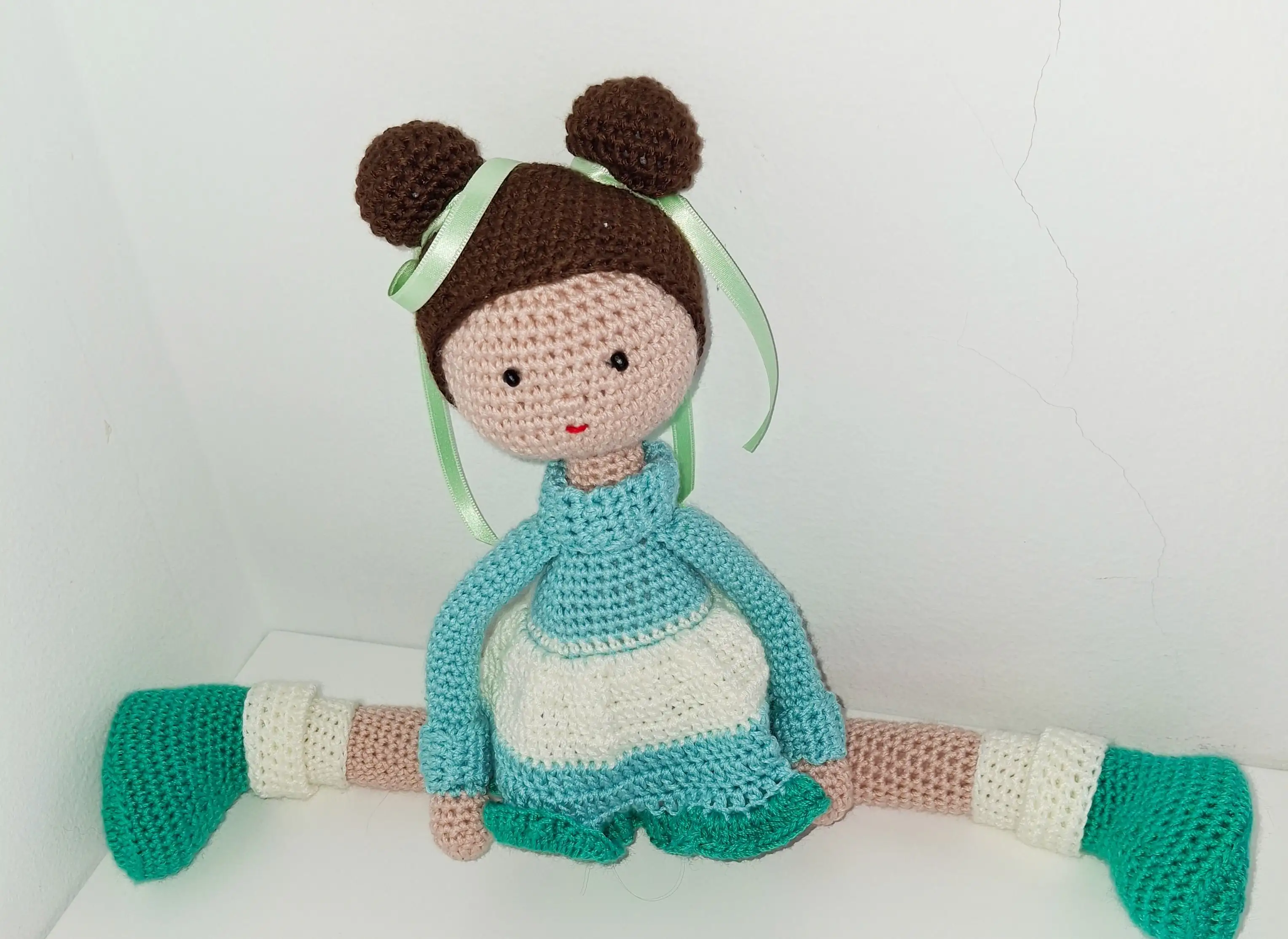 Muñeca Baila Bailarina (vestido verde) - Imagen 3