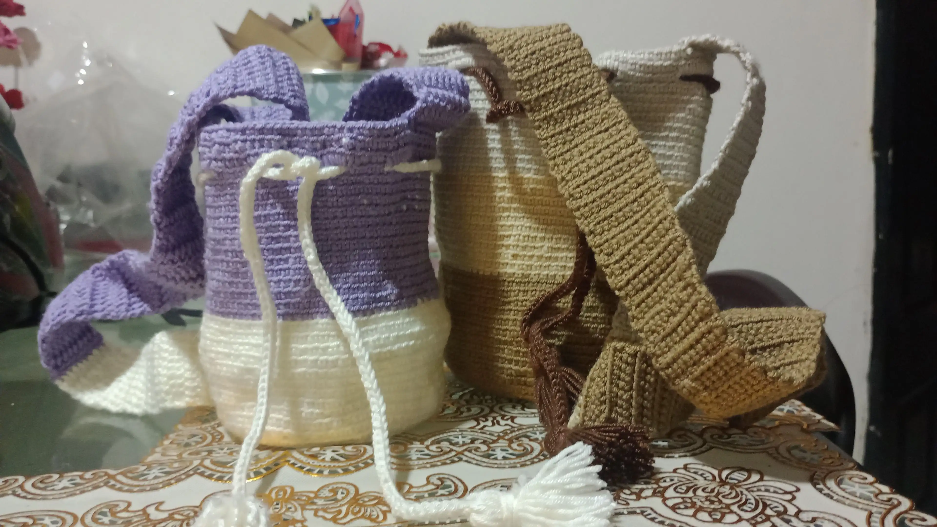 Morral o bolso a crochet 