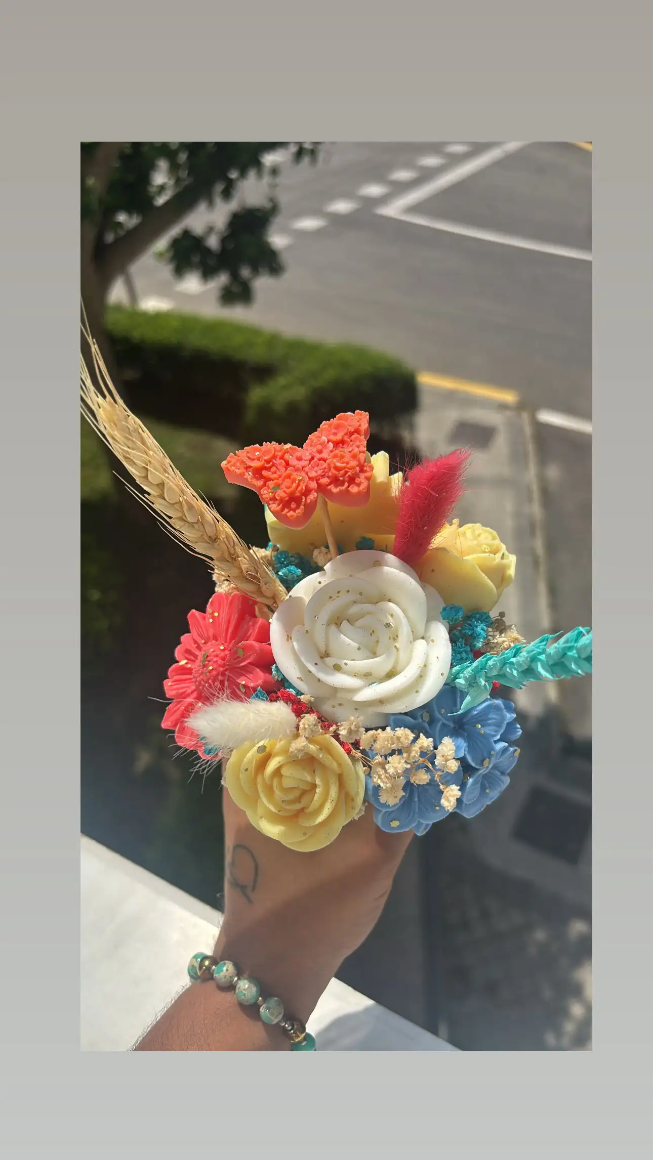 Mini ramo flores  - Imagen 4