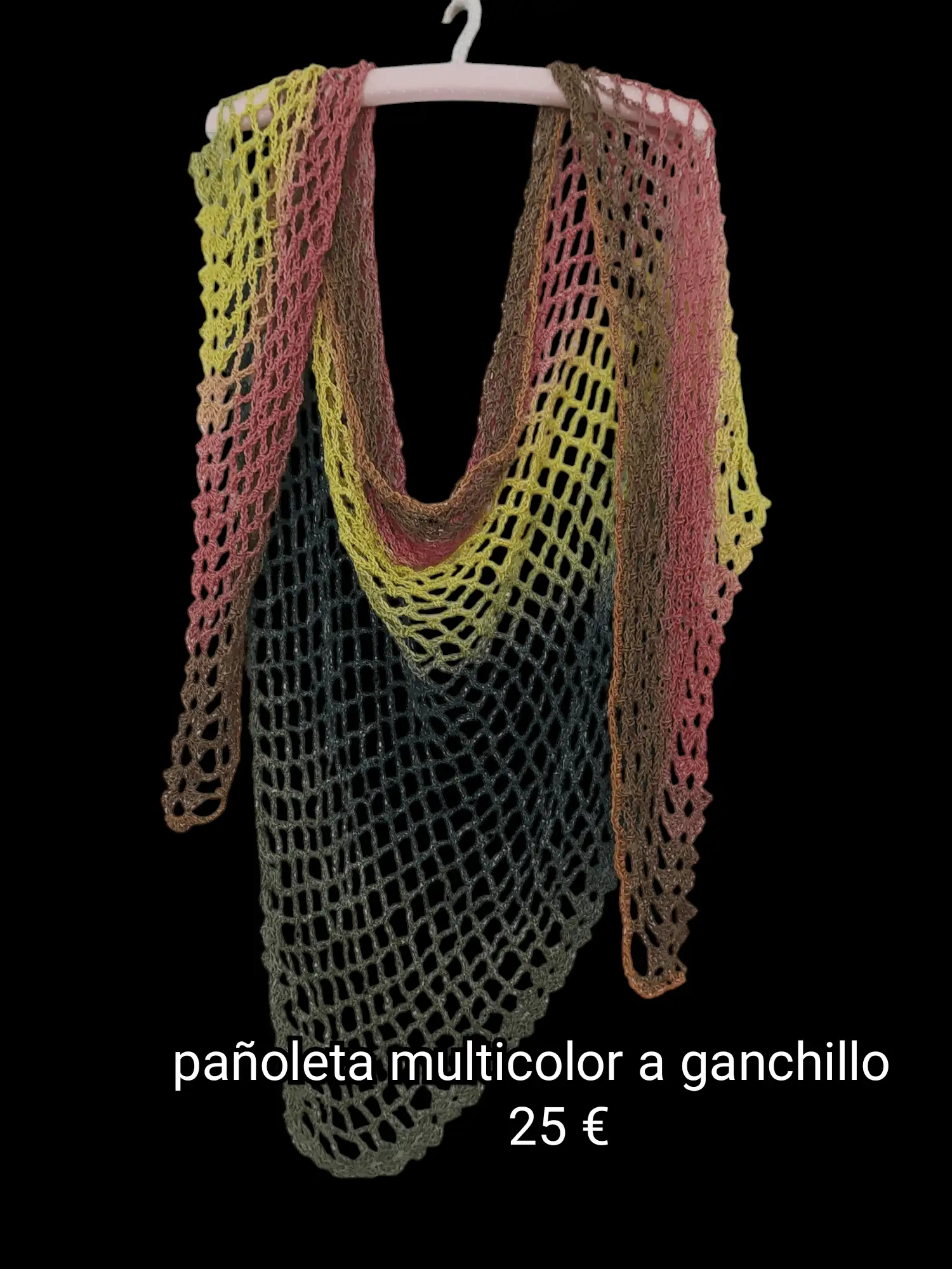 Pañoleta crochet 
