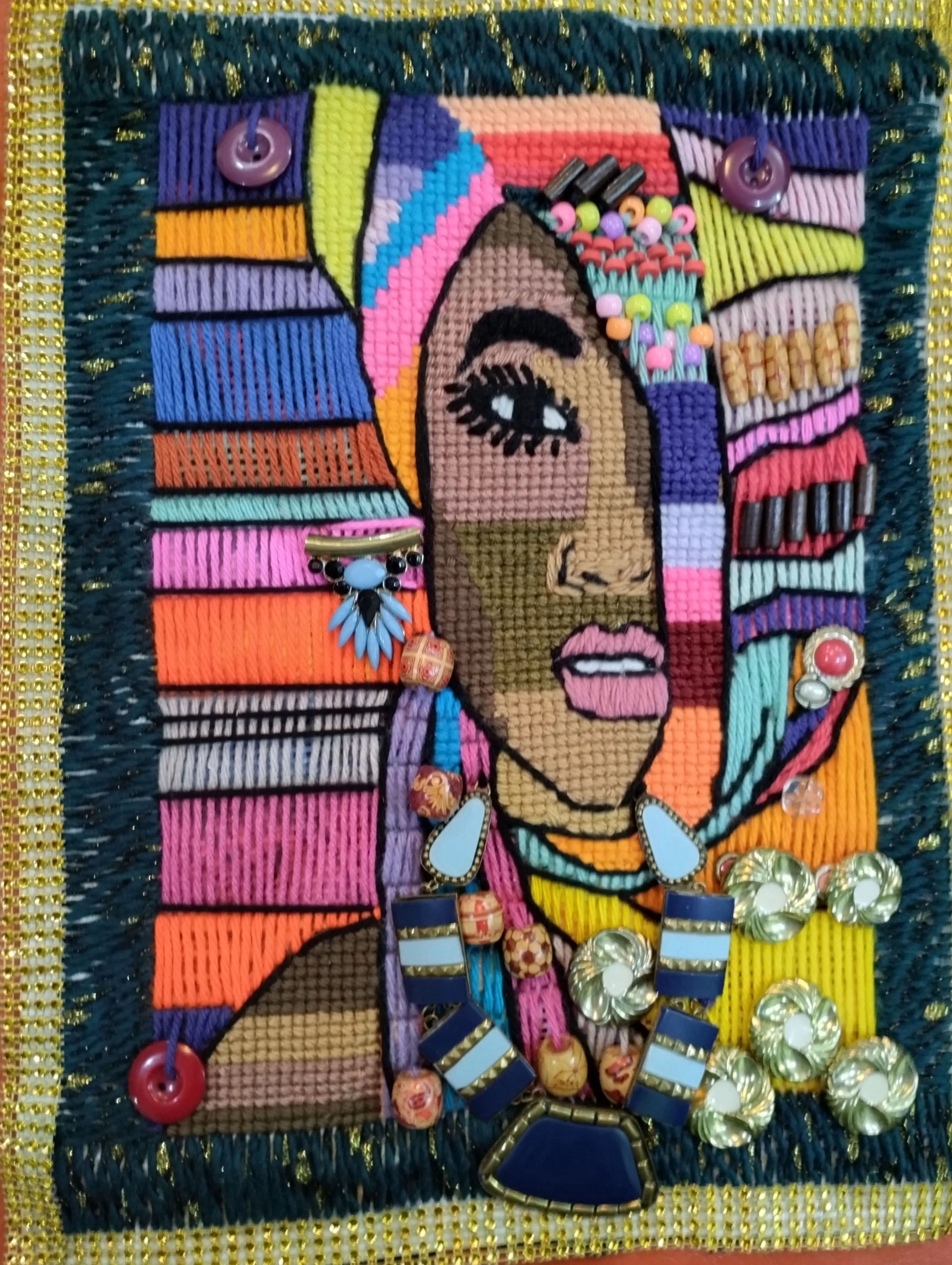 Tapiz artesanal 