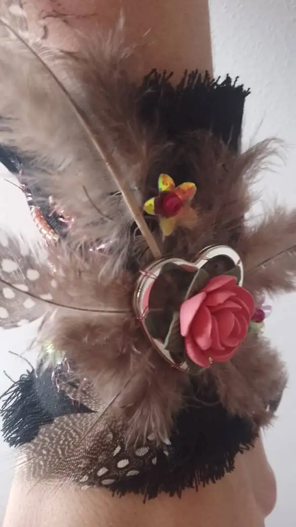 Pulsera, Brazalete estilo Bohemio Chic - Imagen 2
