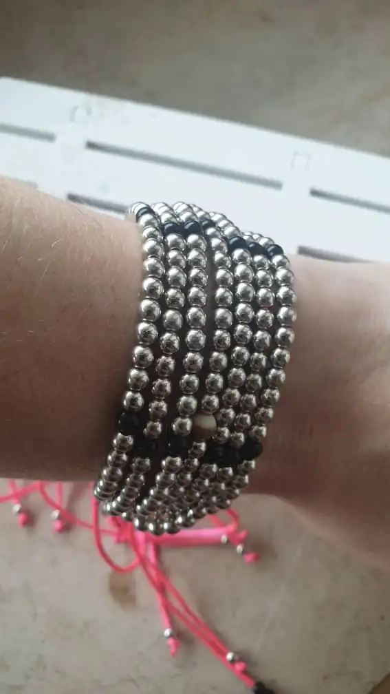 Pulseras semanarias black & silver – elegancia mística