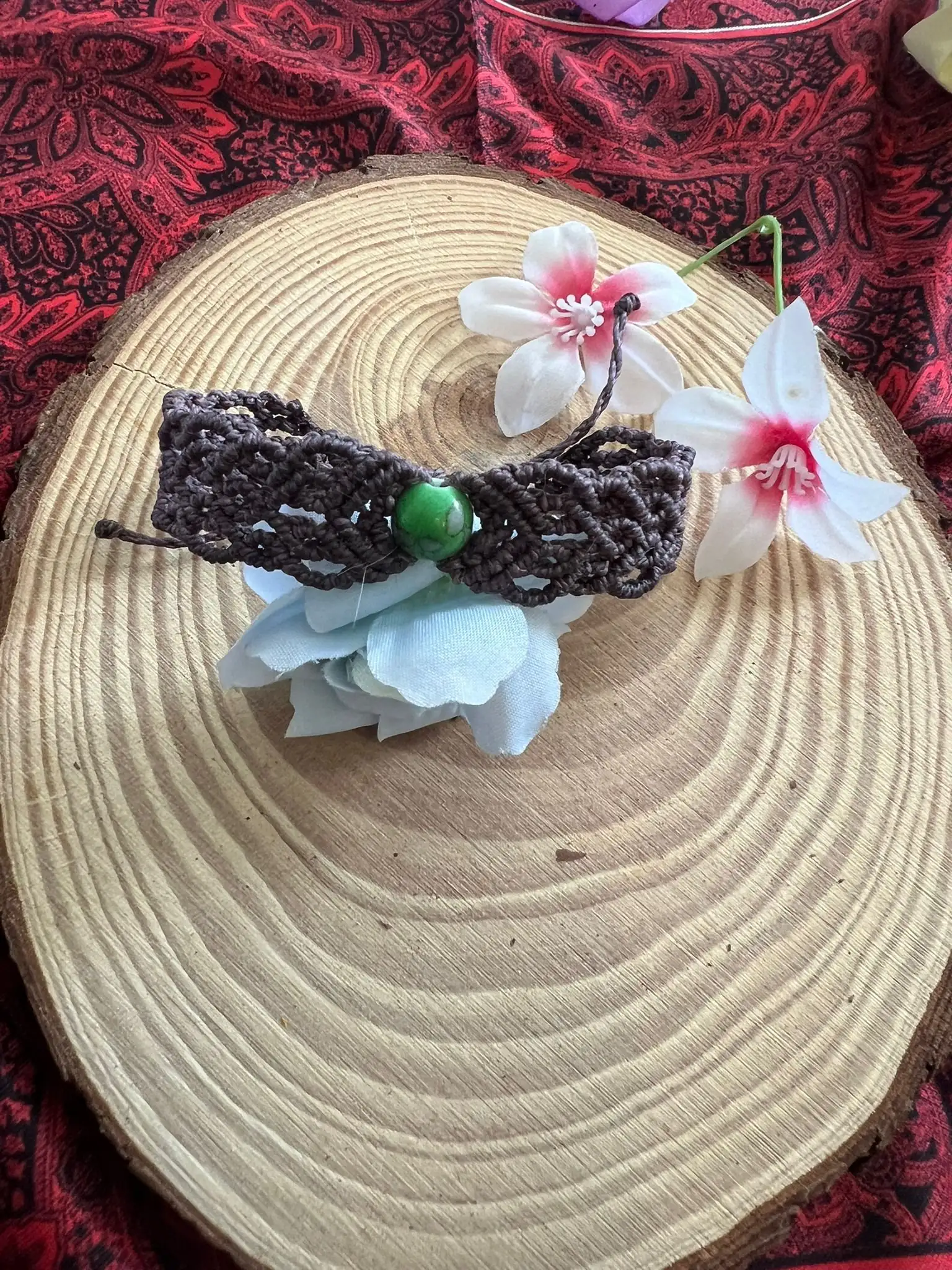 Pulsera de macramé