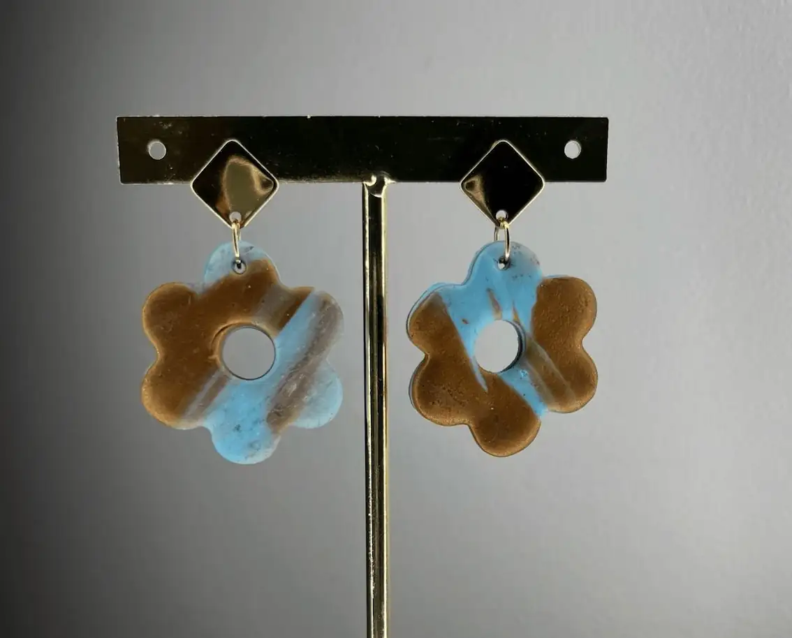 Pendientes Mod. Gloss púrpura