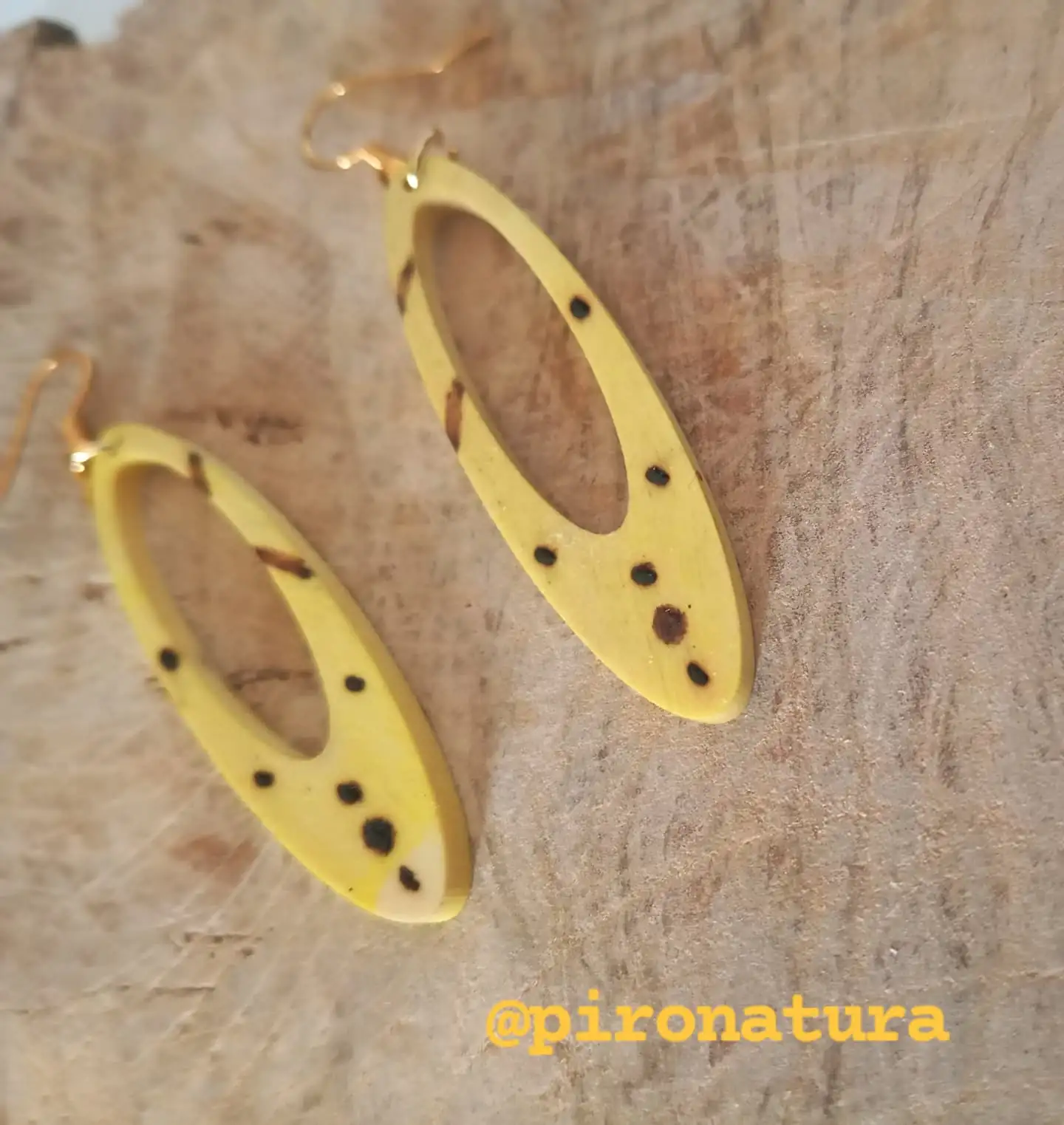 Pendientes madera - Imagen 4