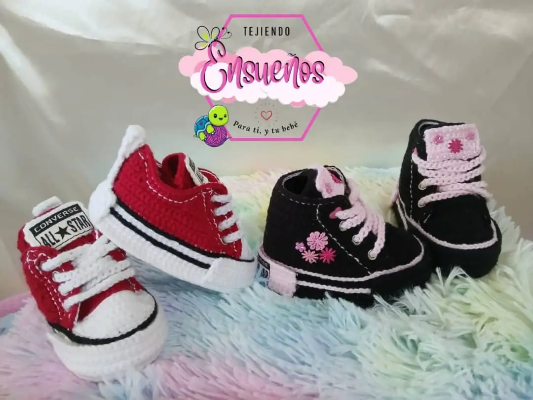 Zapatos tejidos a mano - Imagen 2